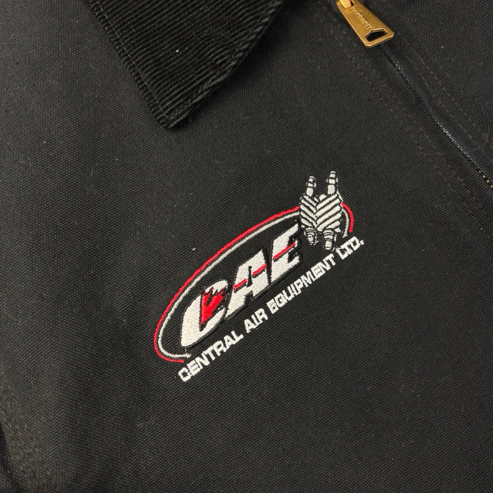 Vintage Carhartt J01 Detroit Work Jacket Black