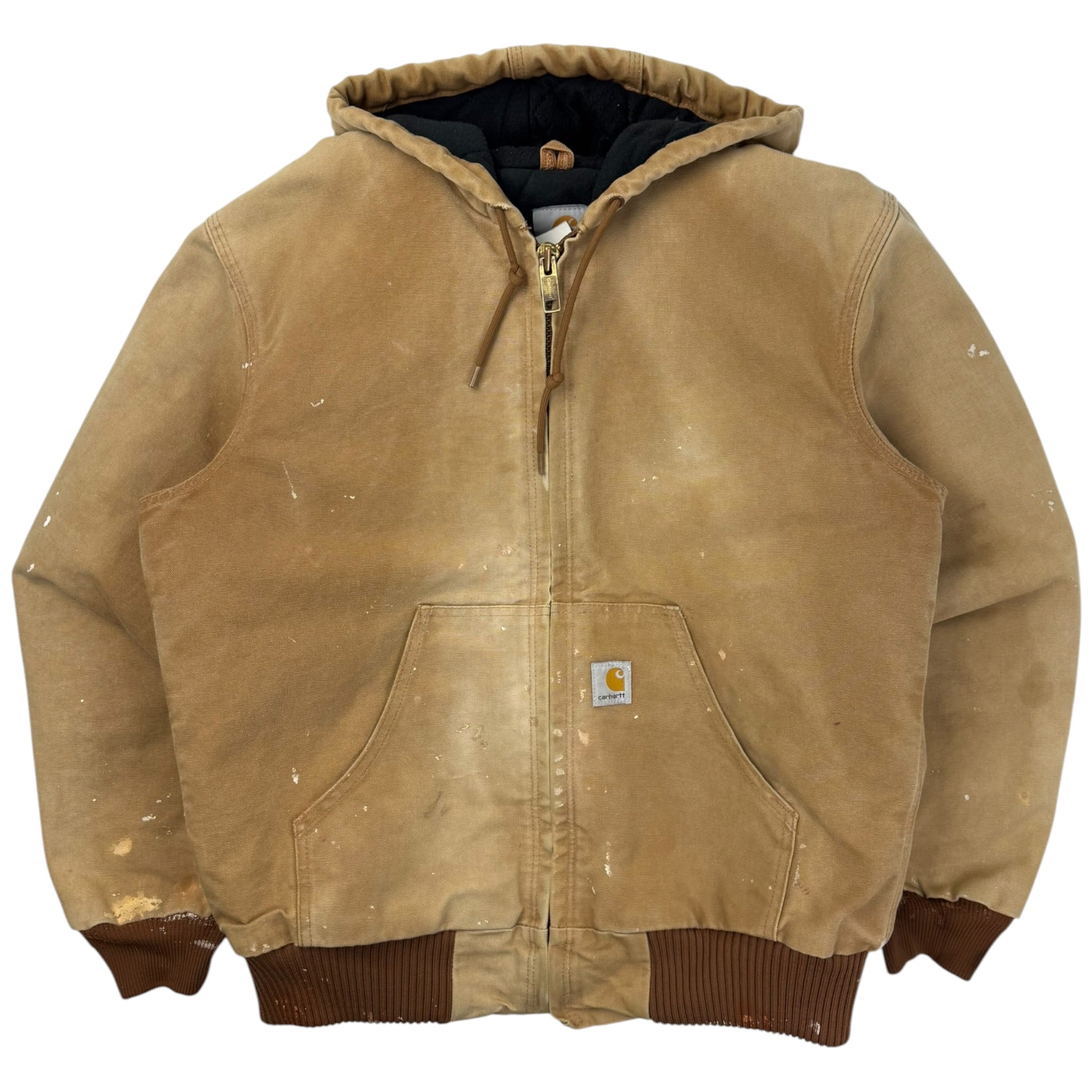 Vintage J140 Carhartt Plush-Quilted Active Jacket Sand Tanned