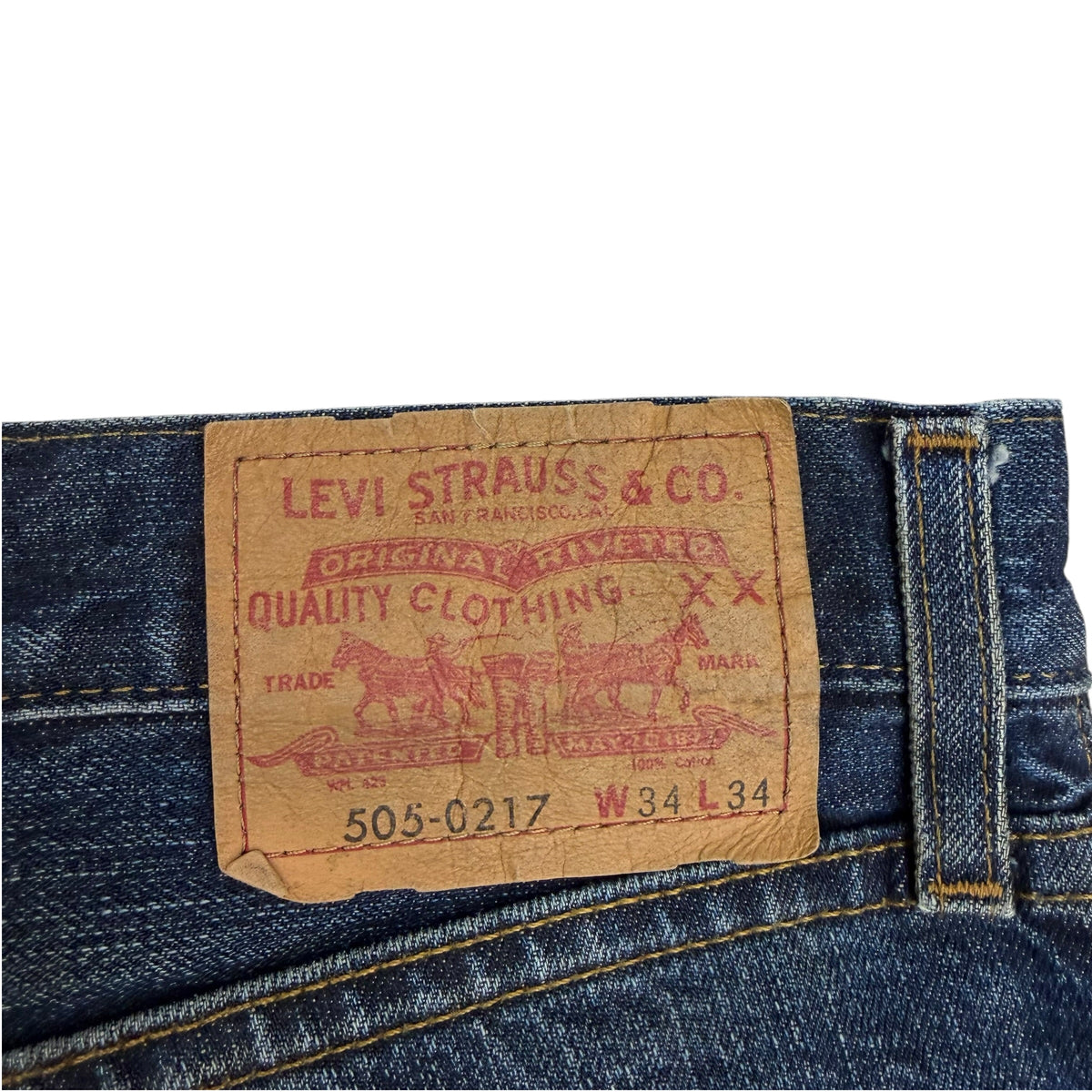 Levi’s LVC Selvedge Denim Big E Repro Jeans Indigo