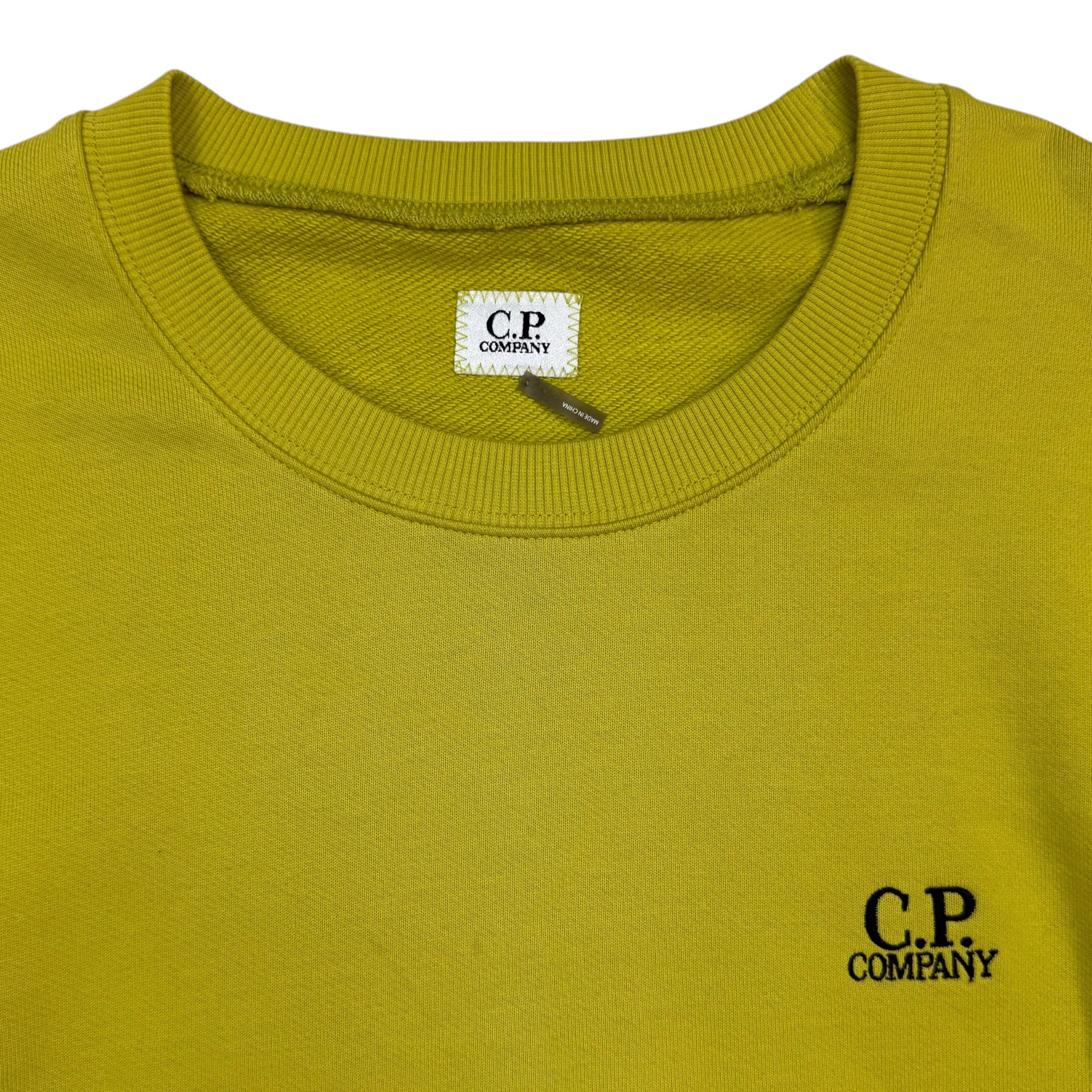 C.P. Company Crewneck Sweater Mustard Yellow