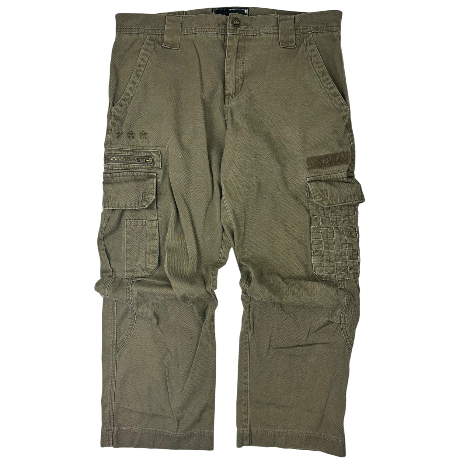 Vintage Oakley Loose-Fit Military Cargo Pant Olive