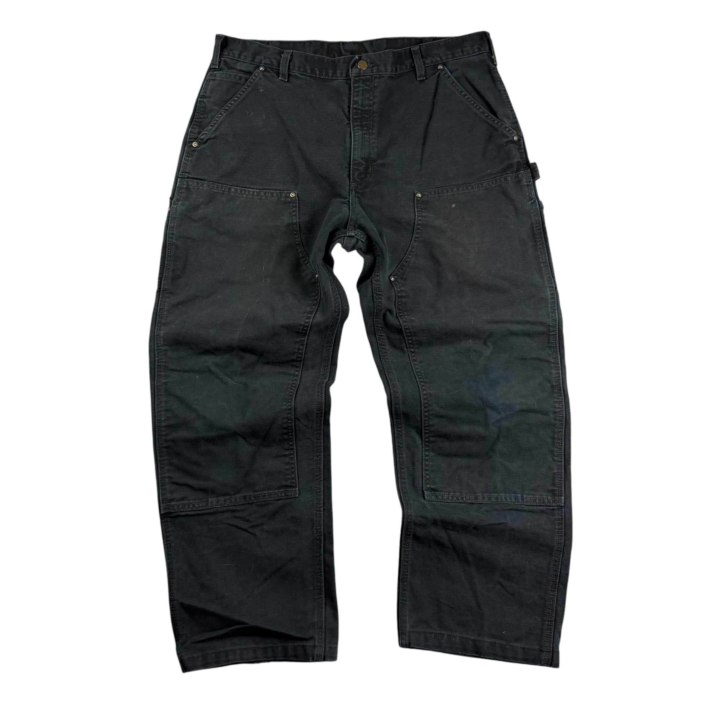 Vintage Carhartt Double Knee Pants Black