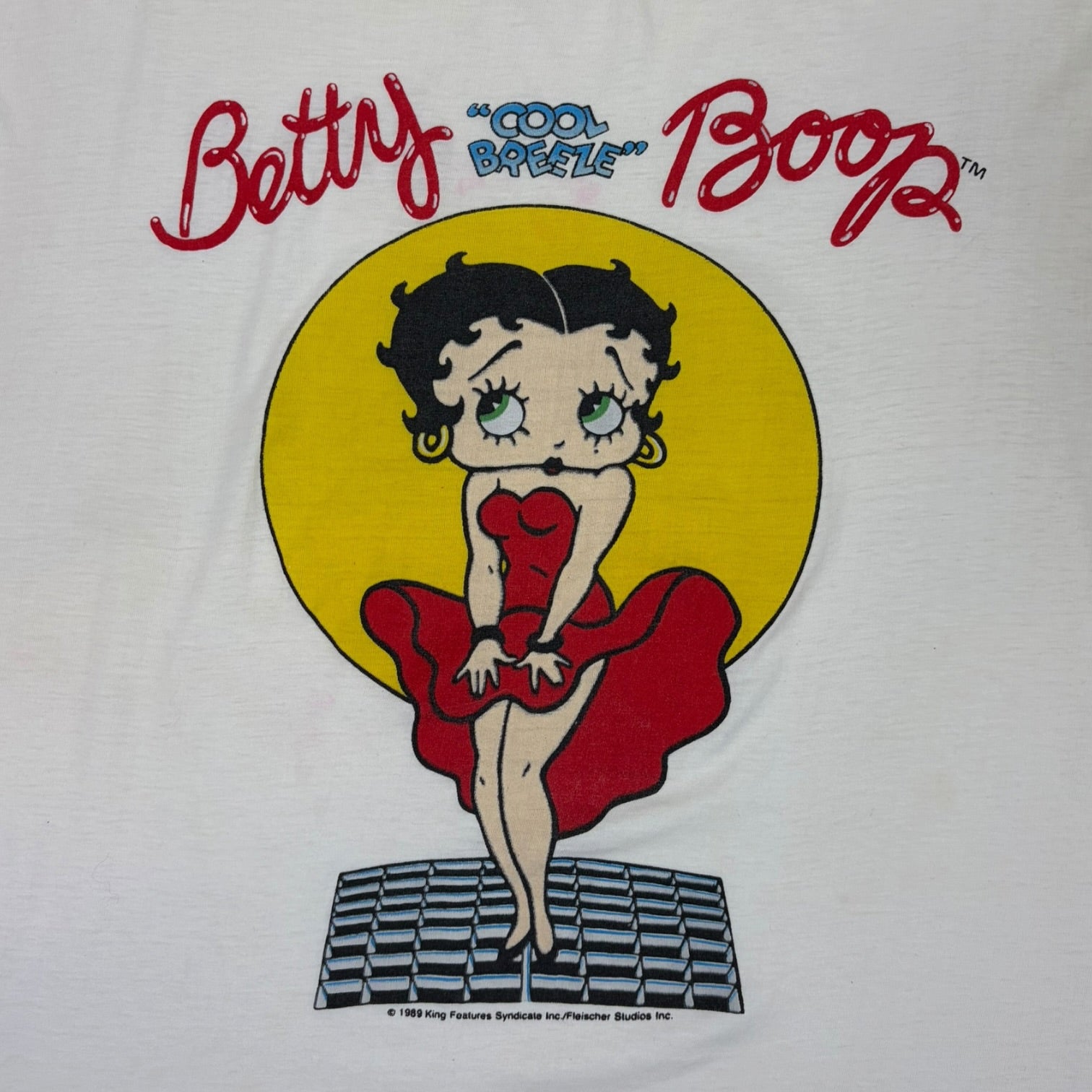 Vintage 1989 Betty Boop White T-Shirt
