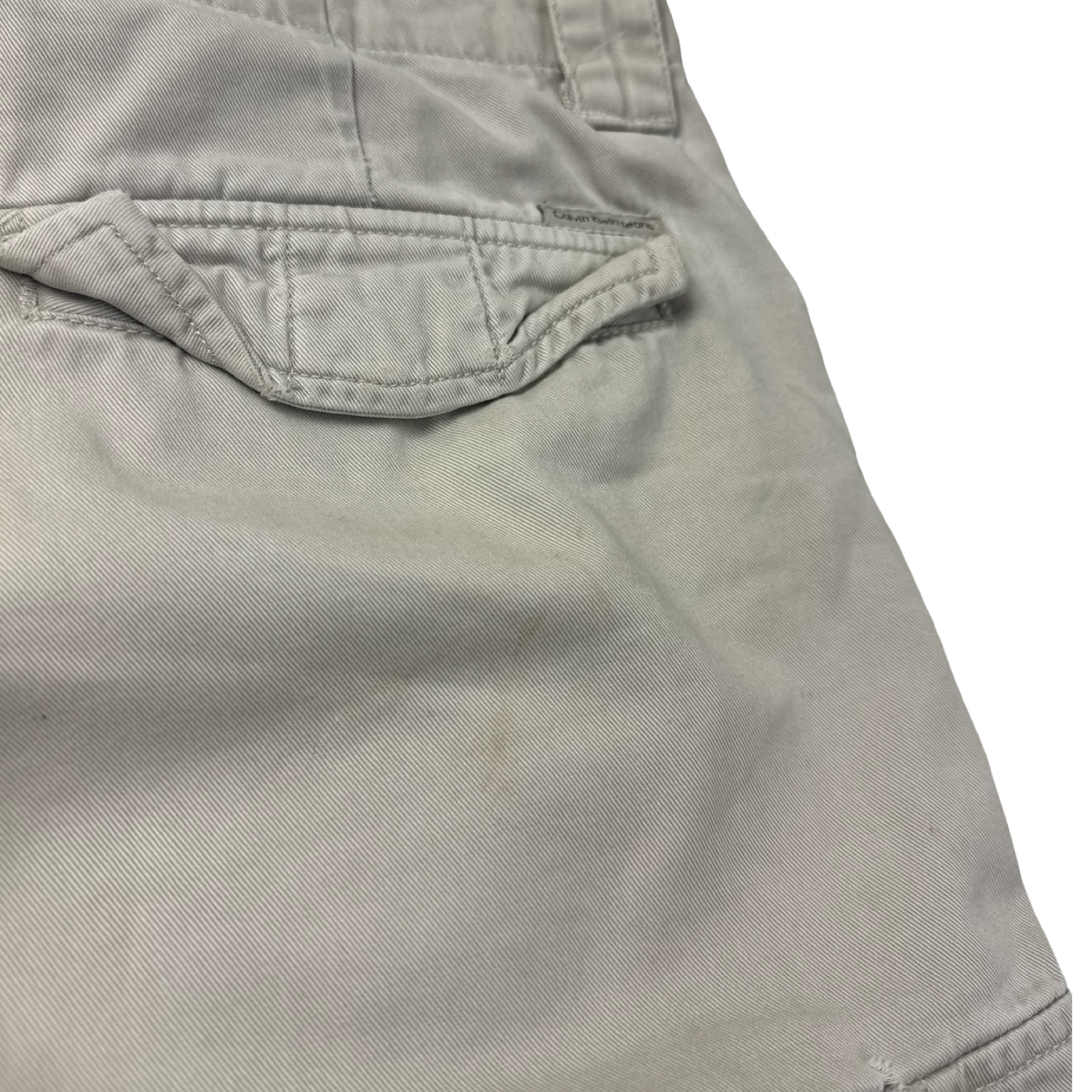 Vintage Calvin Klein Cargo Bottoms White