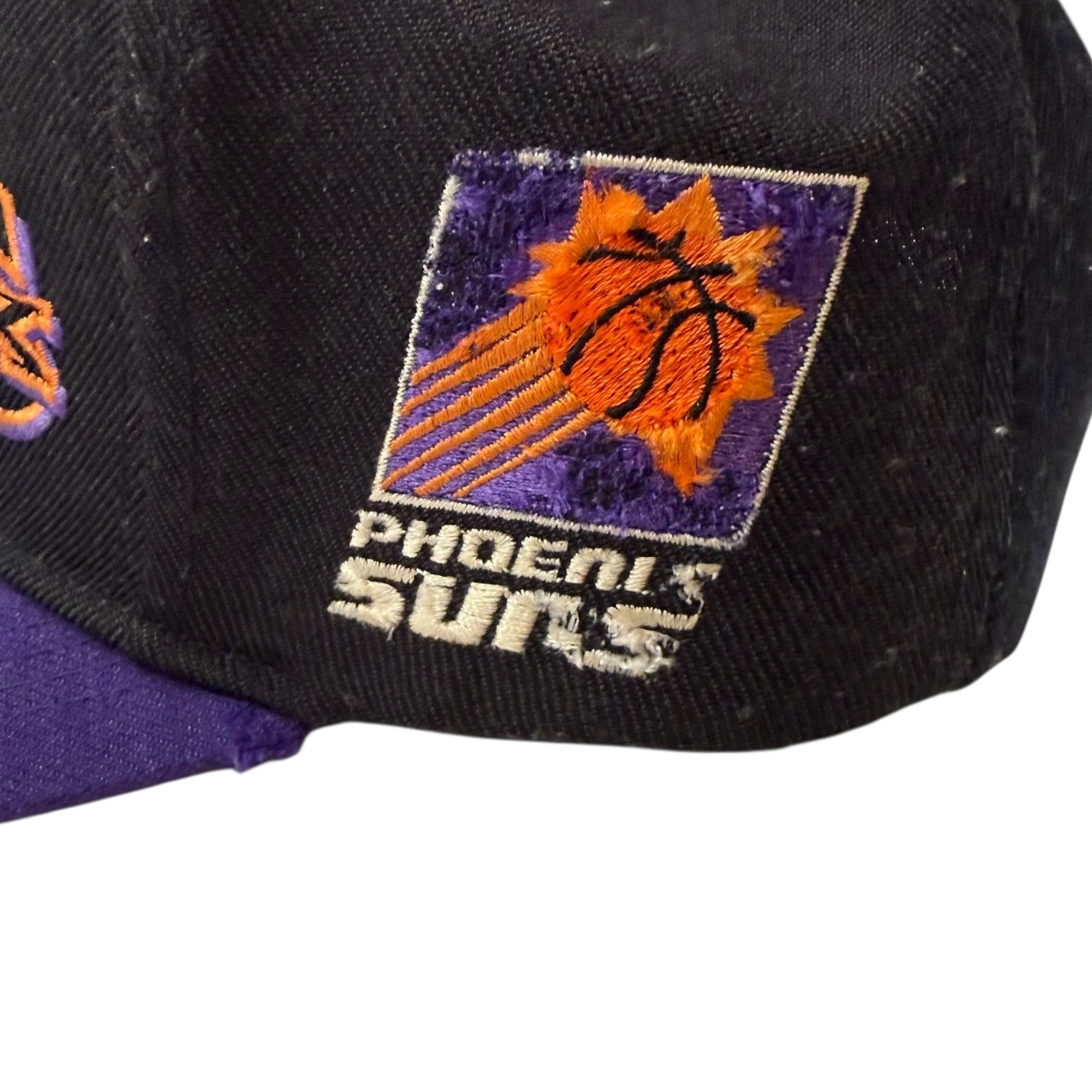 Vintage Phoenix Suns Snap Back Hat Black