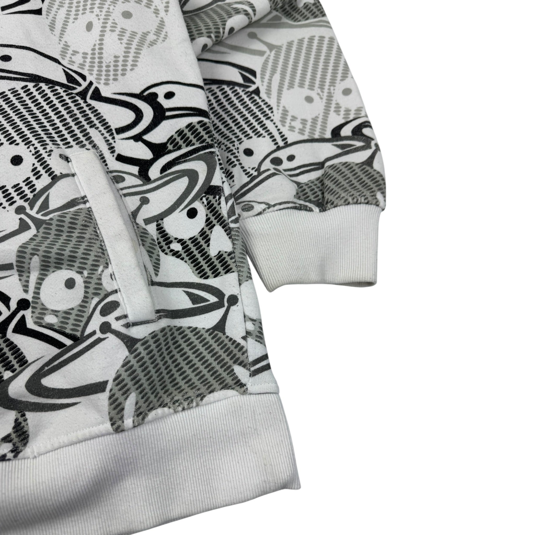 Vintage Urban Heritage Spaces & Skulls Full Zip Hoodie