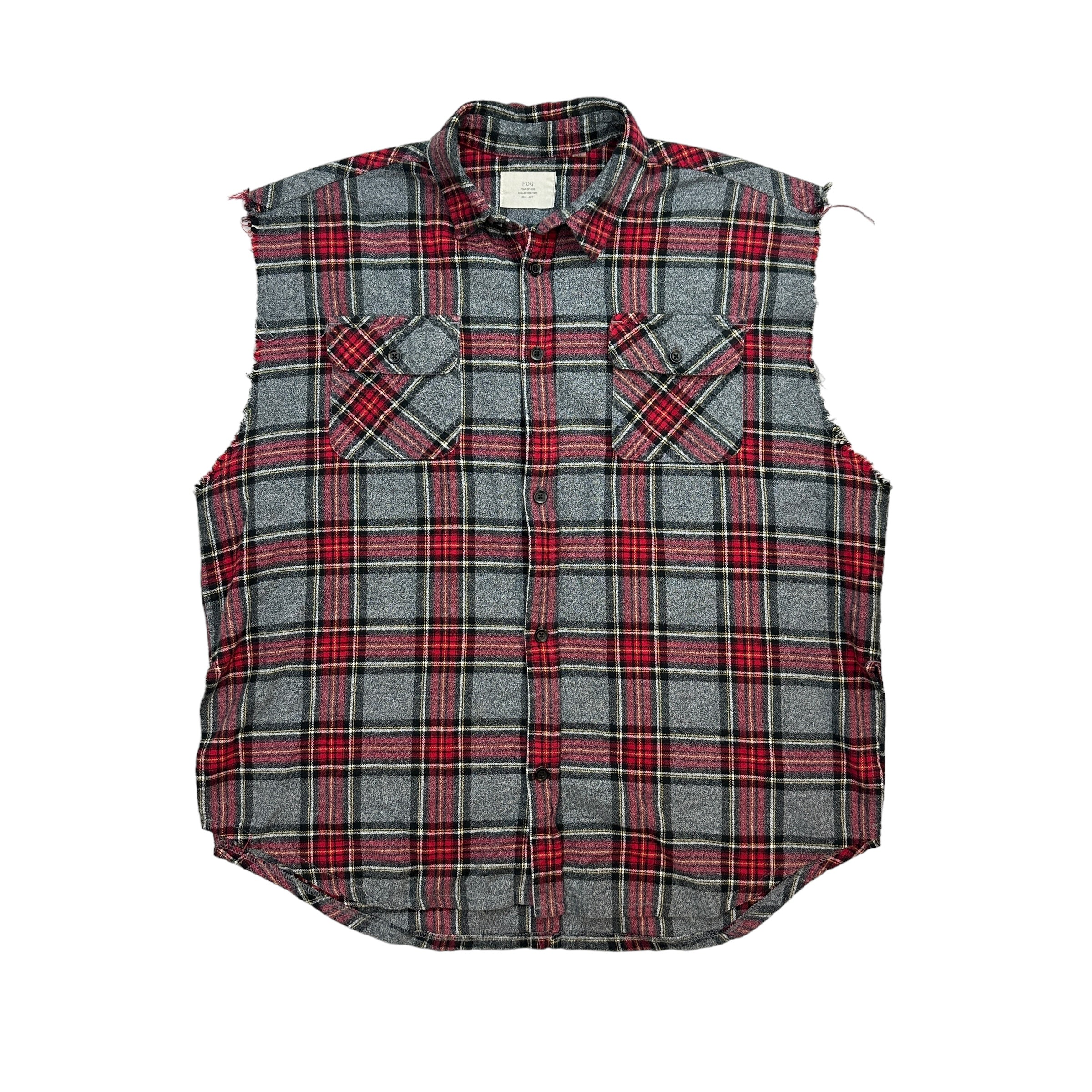 Fear Of God Collection Two Cut-Off Flannel