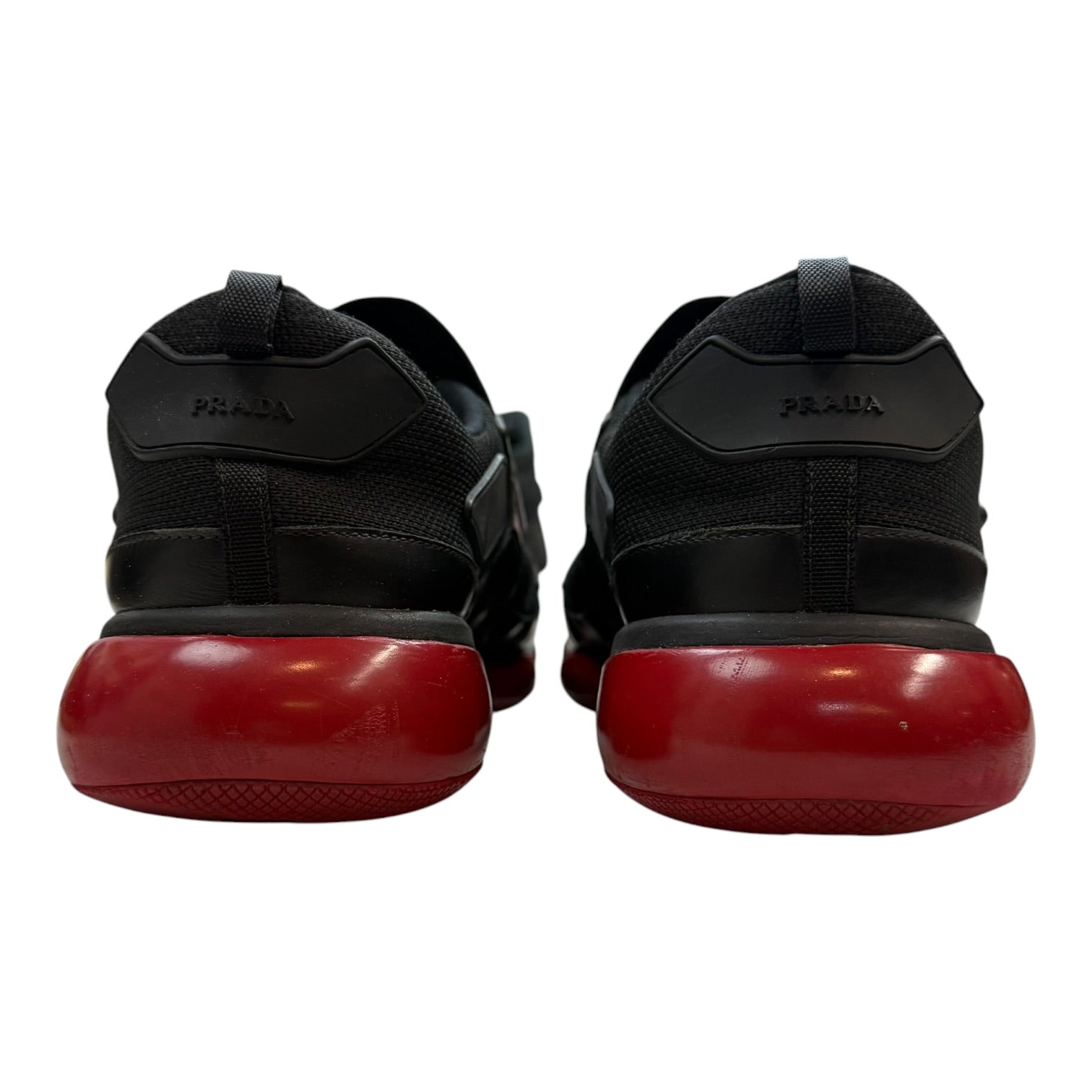 Prada Cloud Bust Contrast Velcro Black/Red (Used)