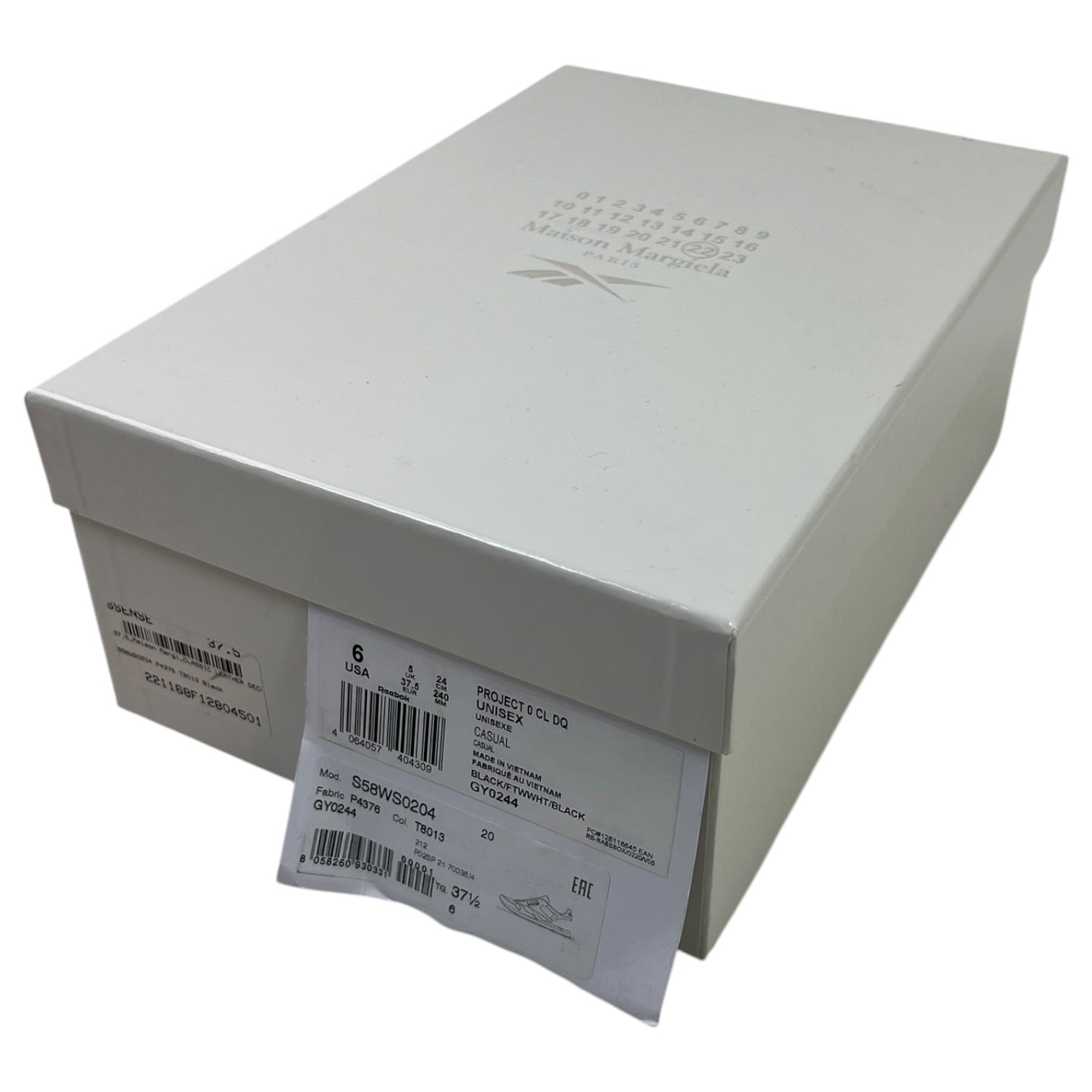 Reebok x Margiela Project 0 CL DQ Black
