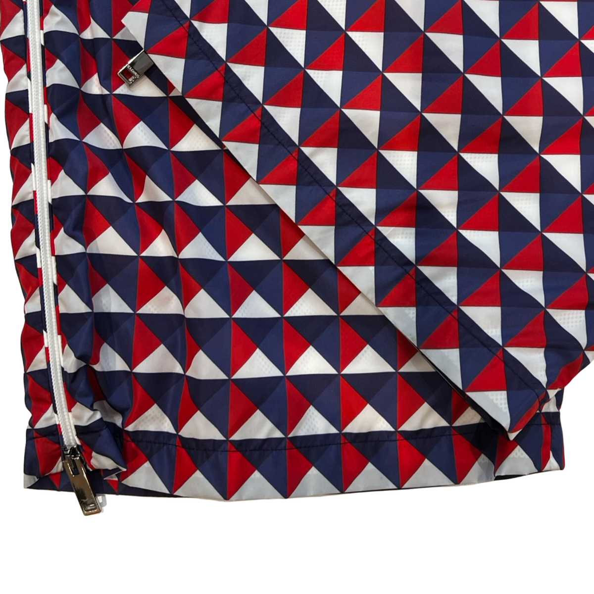 Valentino Nylon Printed Geometric Pants