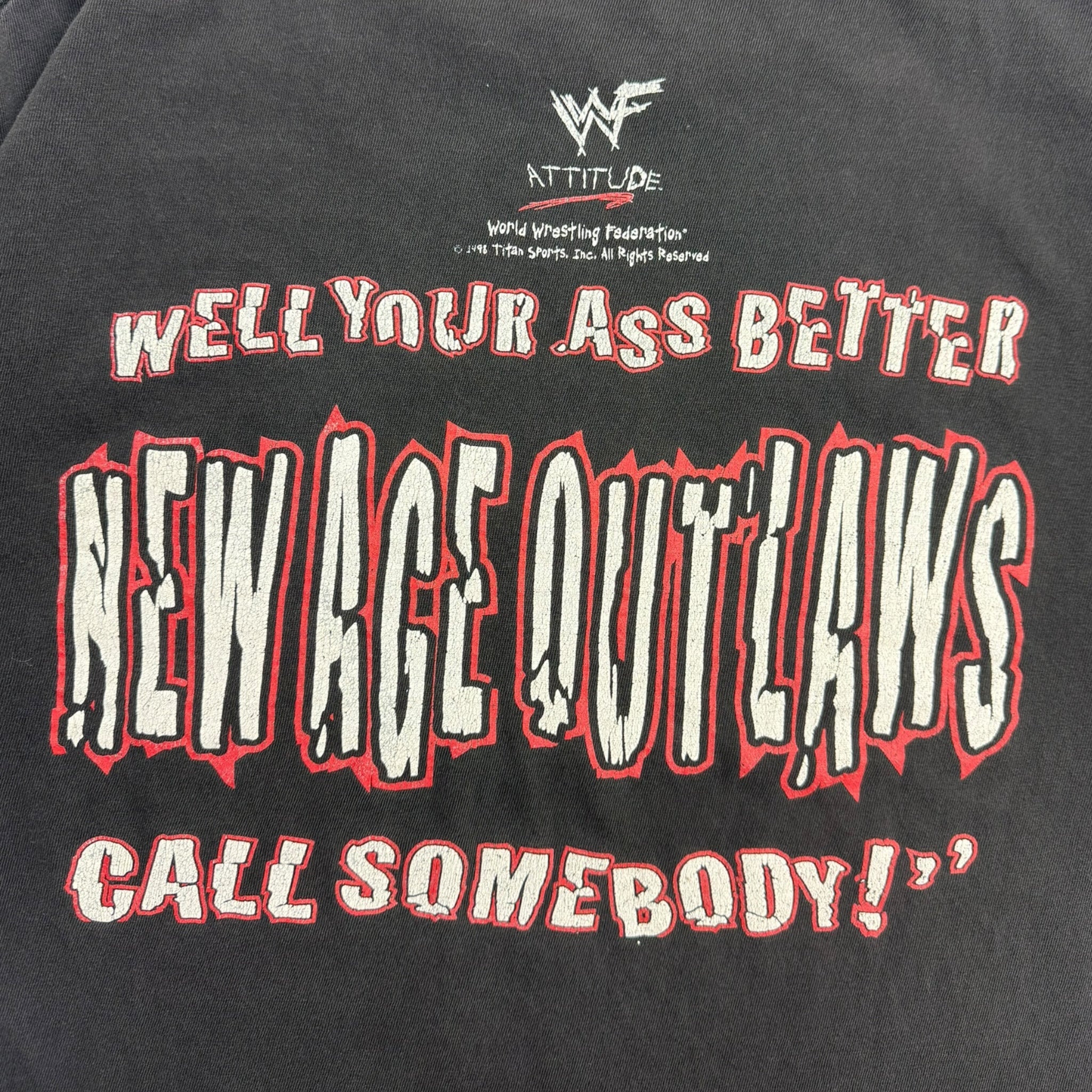 1998 WWF “Oh You Didn’t Know?” Tee Black