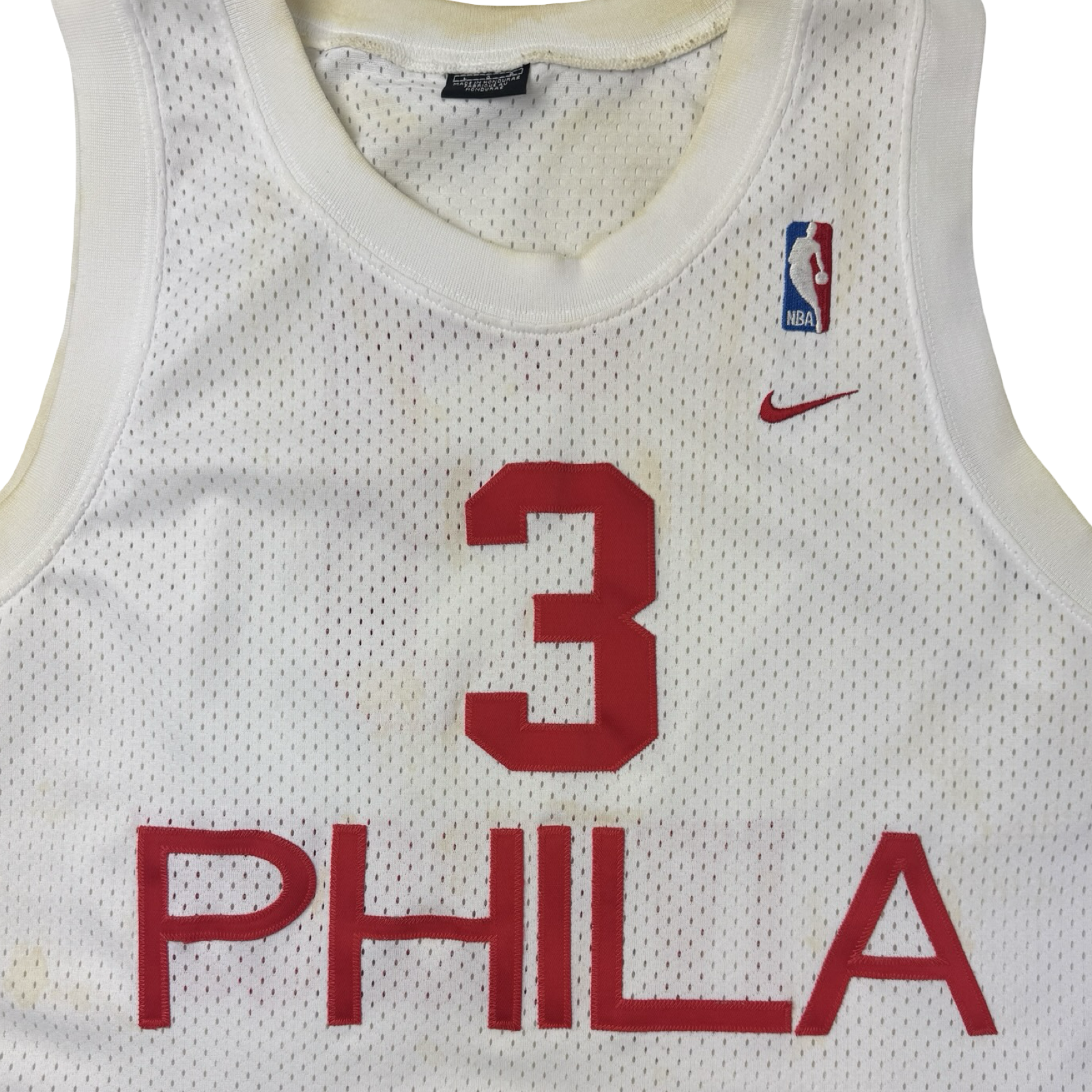 Vintage Nike Philadelphia 76ers Allen Iverson NBA Jersey