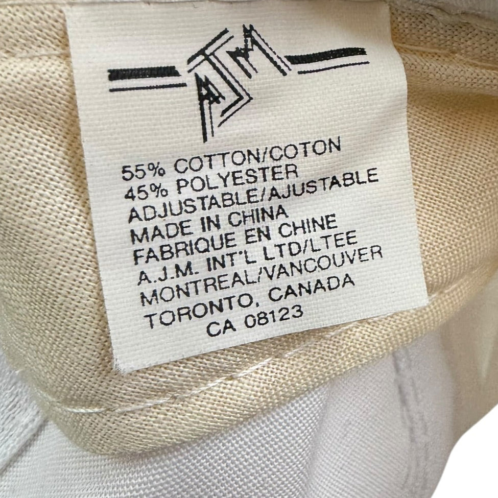 Vintage Players Ltd GM Motor Sports Hat White