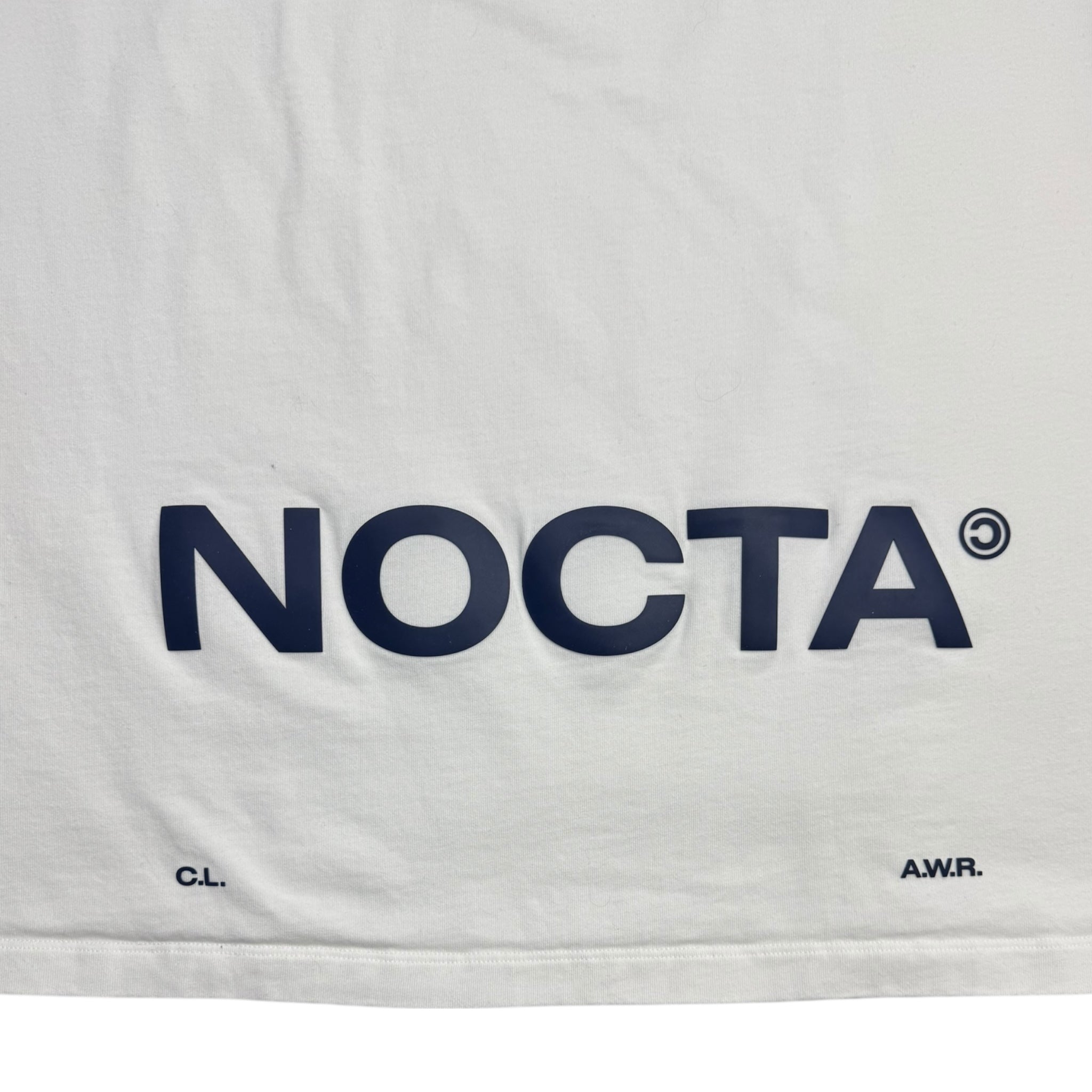 Nike NOCTA Center Swoosh Tee White