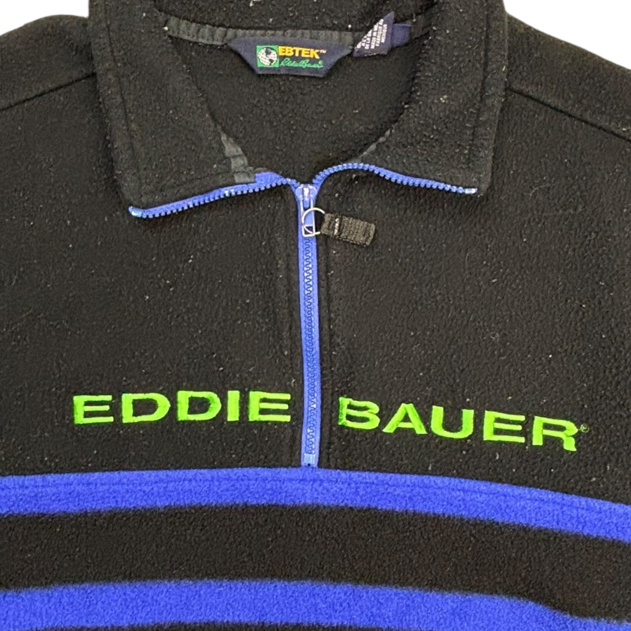Vintage Eddie Bauer Ebtek Fleece Quarter-Zip
