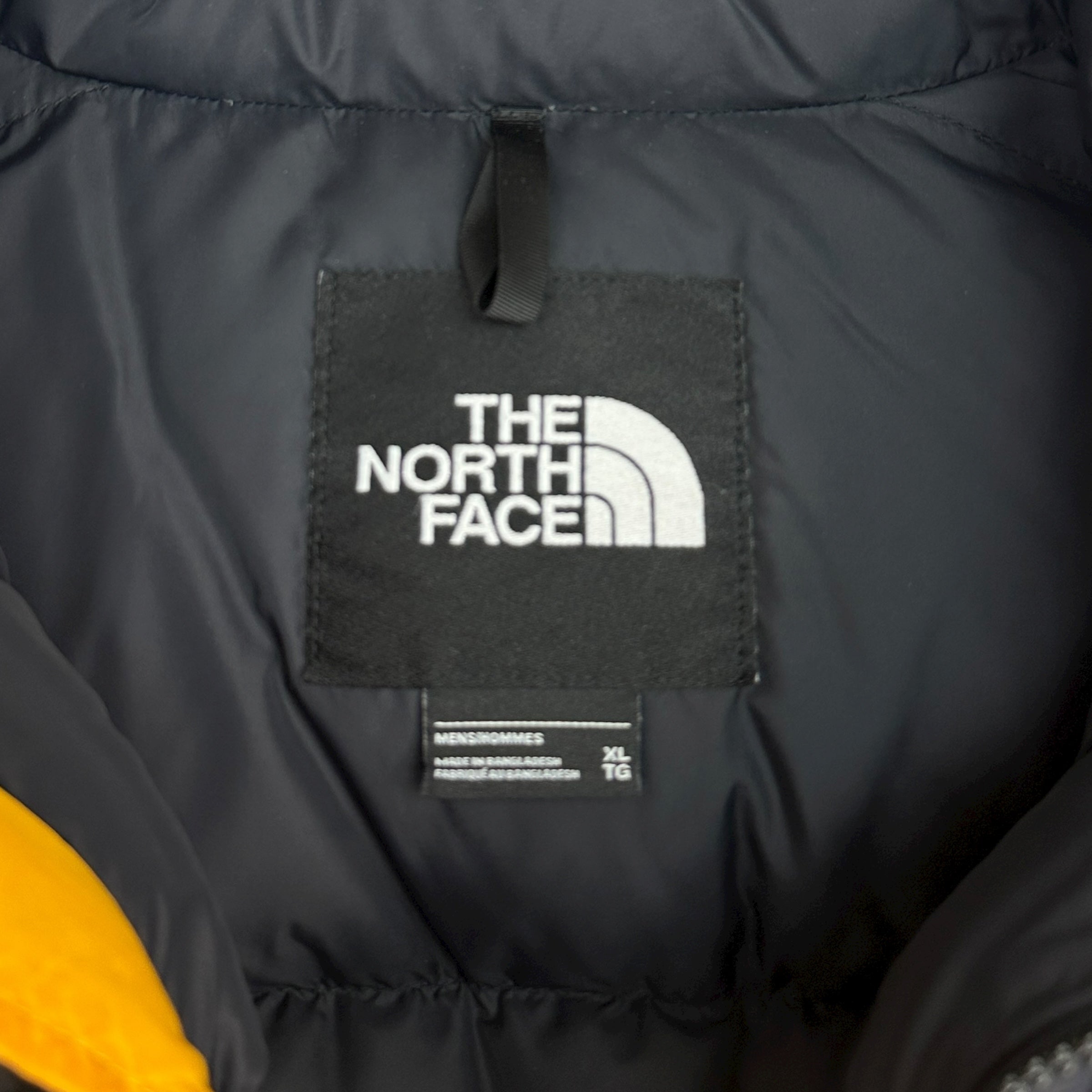 The North Face Nuptse 700 Fill Jacket Yellow