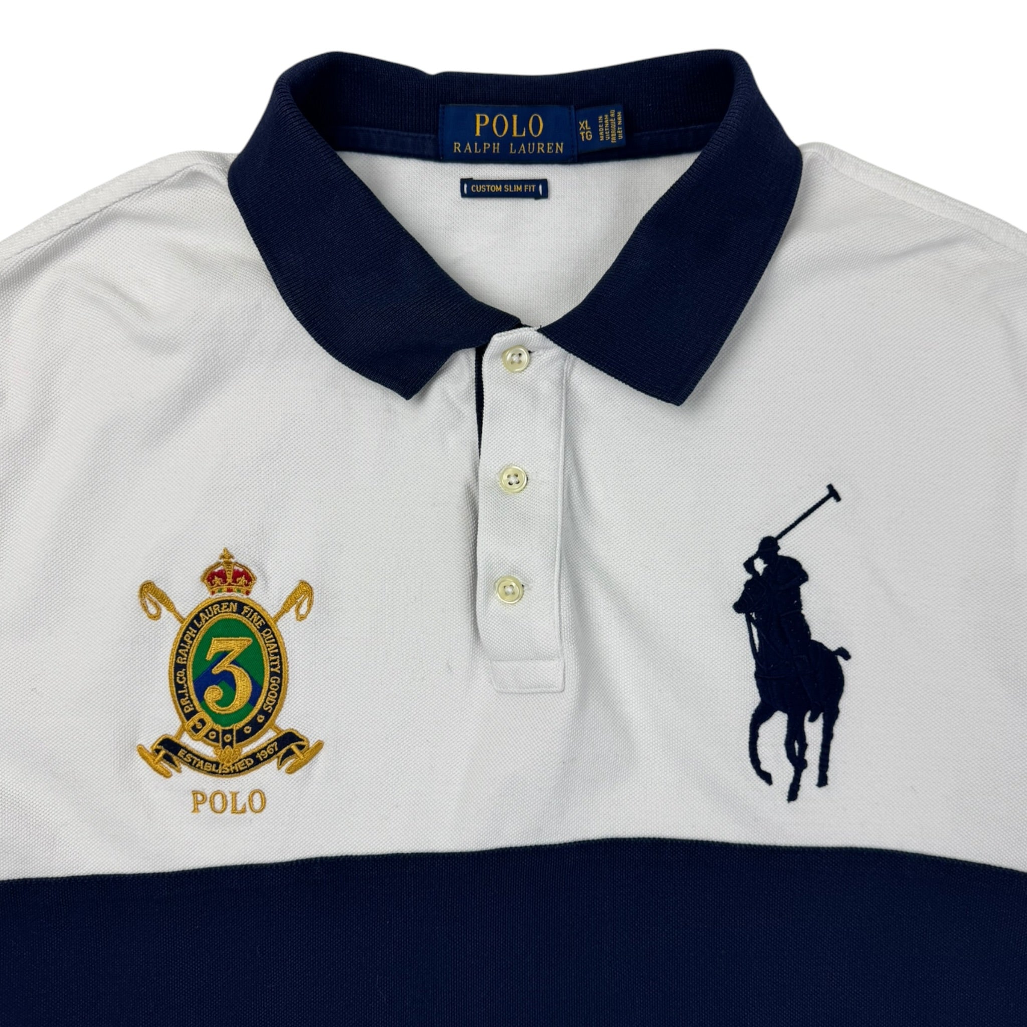 Polo Ralph Lauren Big Pony Stadium Shirt White