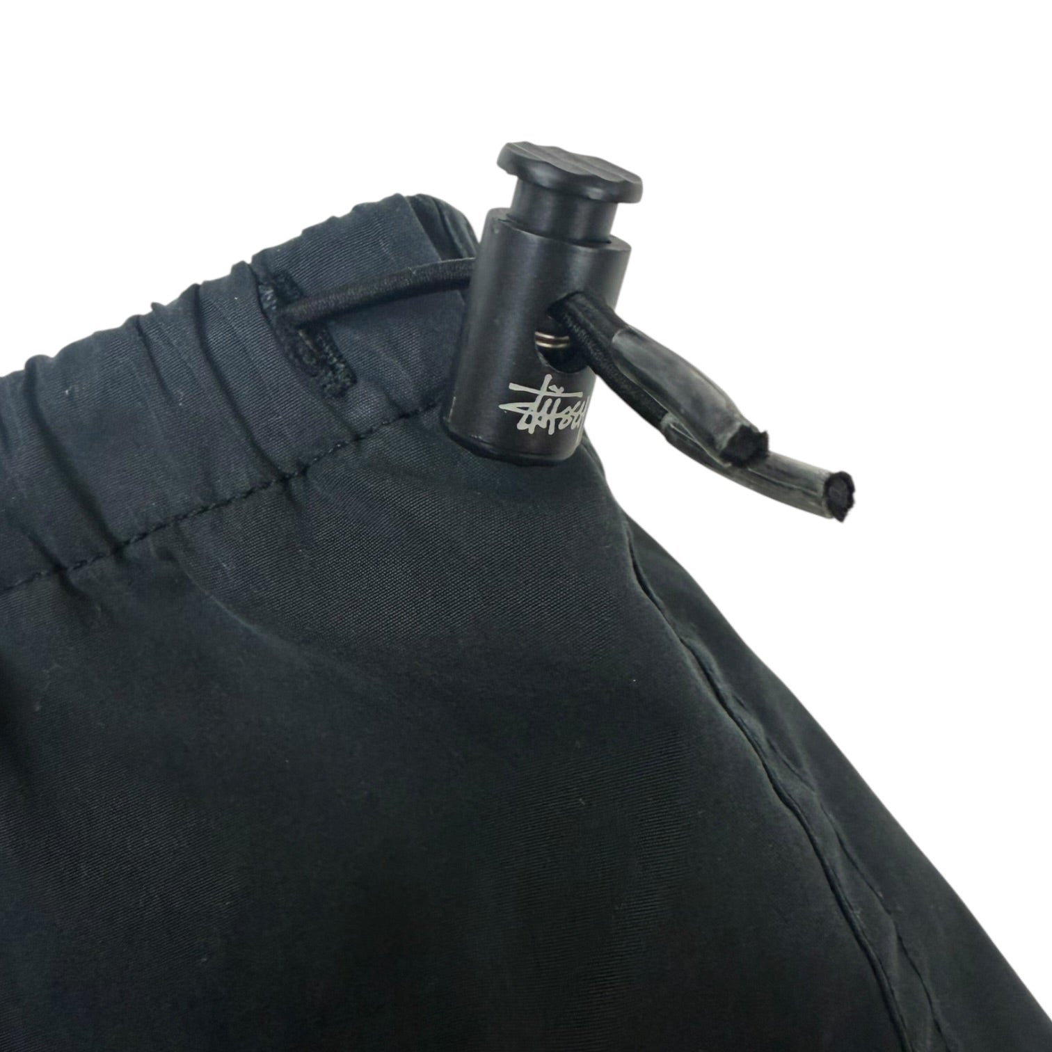 (W) Stussy Nylon Cargo Mini Skirt Black