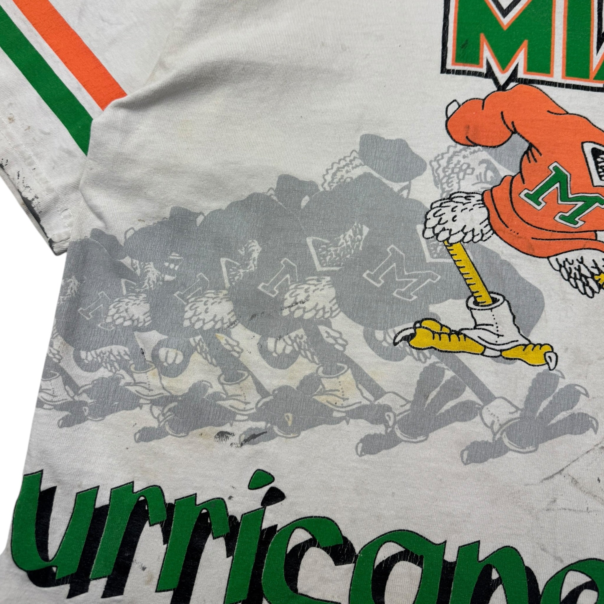 1994 Miami Hurricanes University Wrap Around T-Shirt