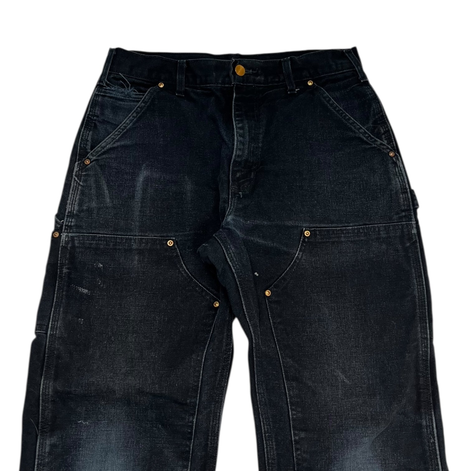 Vintage Carhartt Double Knee Dungarees black