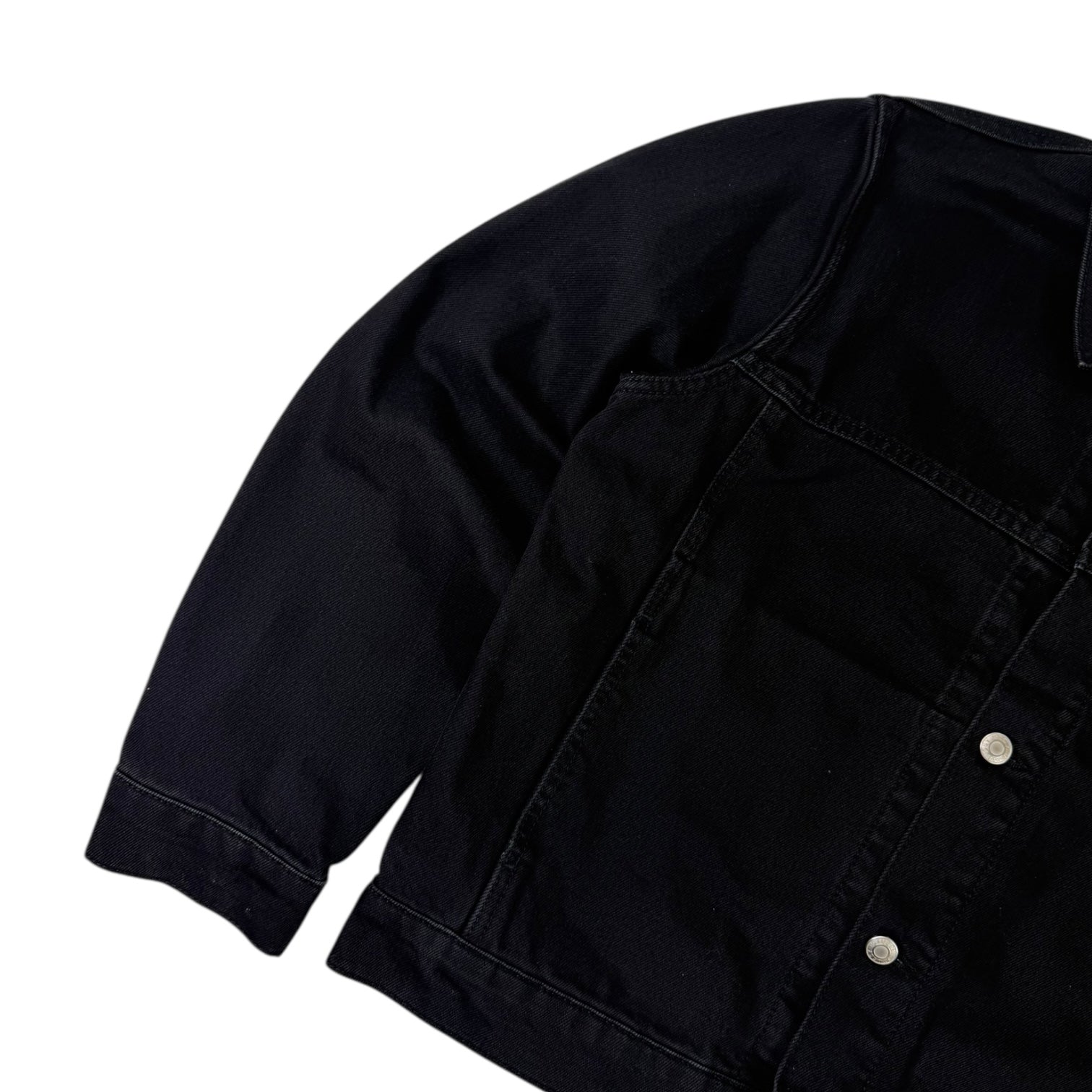 Stussy Trucker Denim Jacket Black