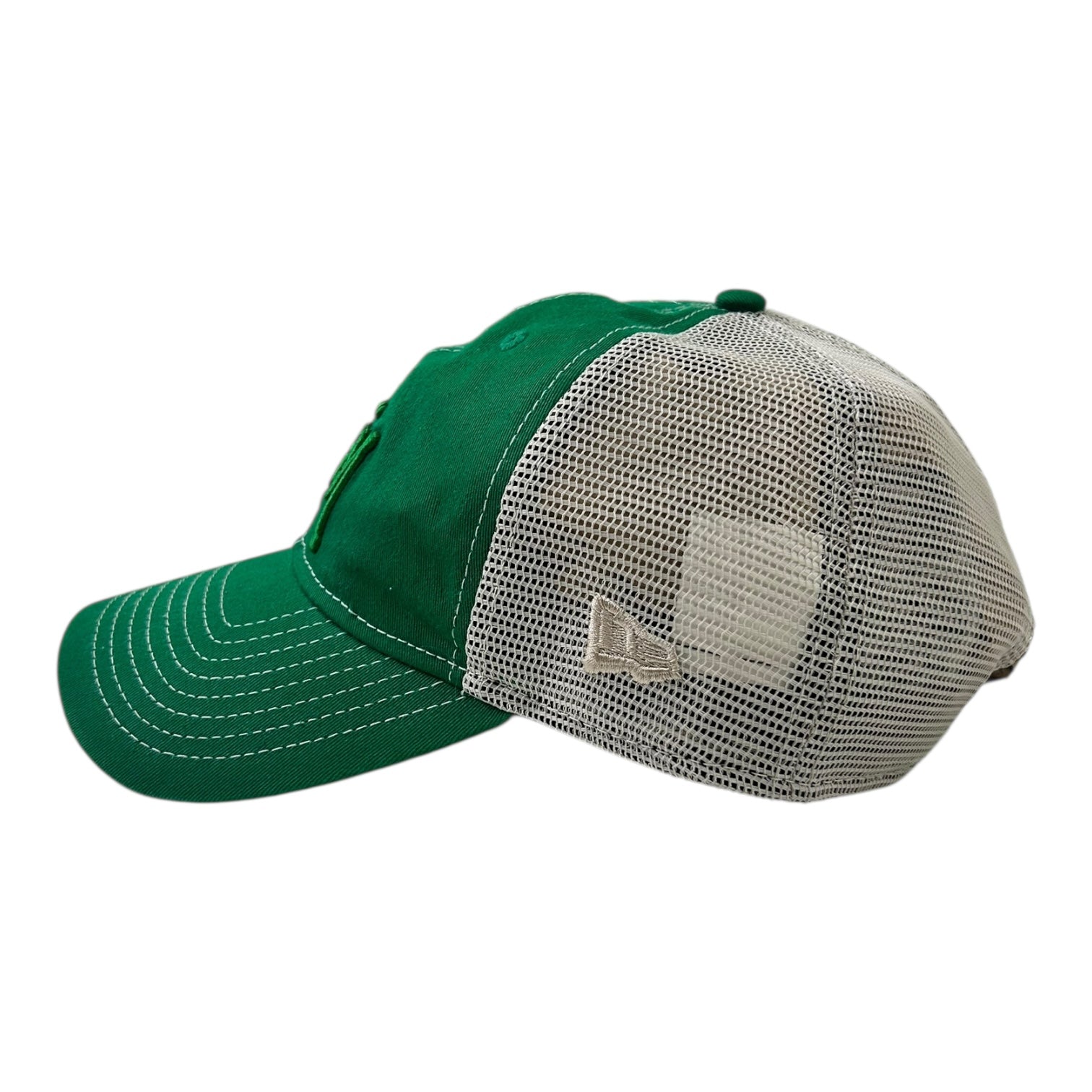 Stussy New Era 9TWENTY Basic Trucker Hat Green
