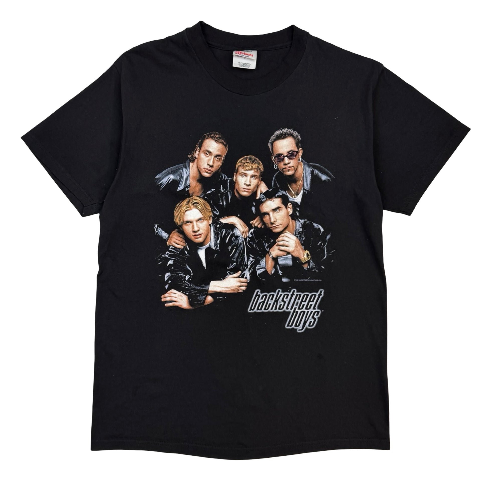 1998 Backstreet Boys Tour Tee Black