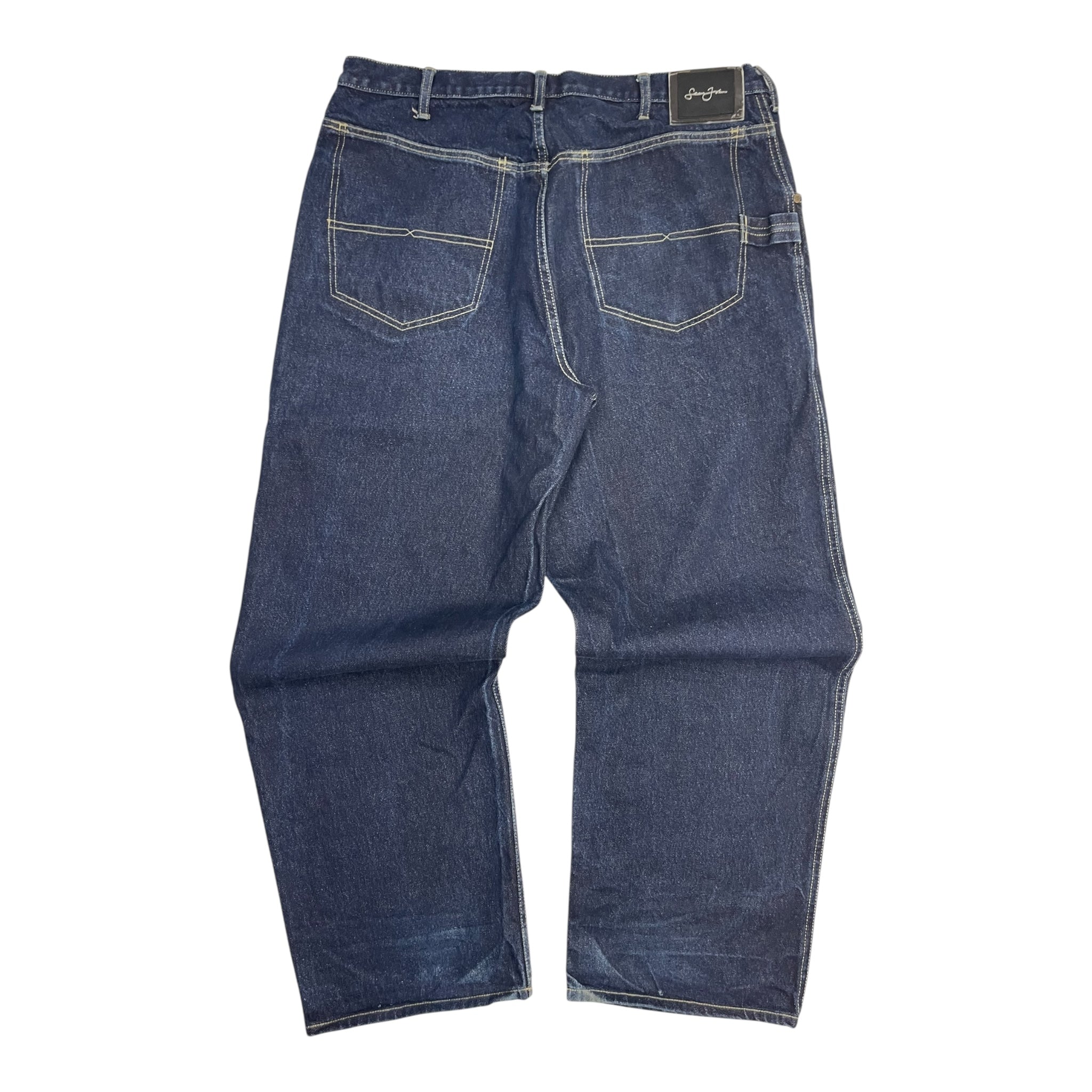 Vintage Y2K Sean John Dark Wash Denim Baggy Jeans
