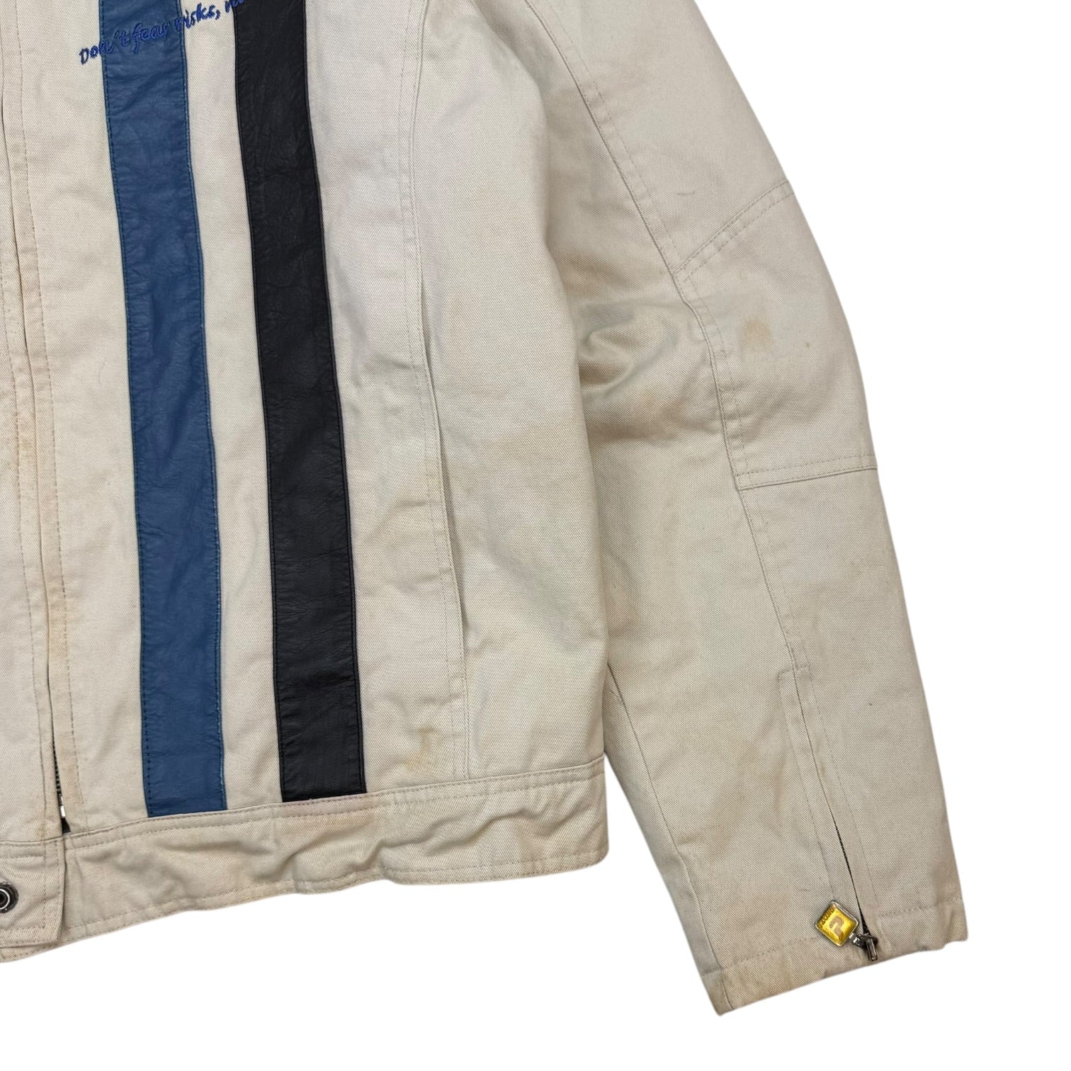 Vintage Gulf Racing Jacket White