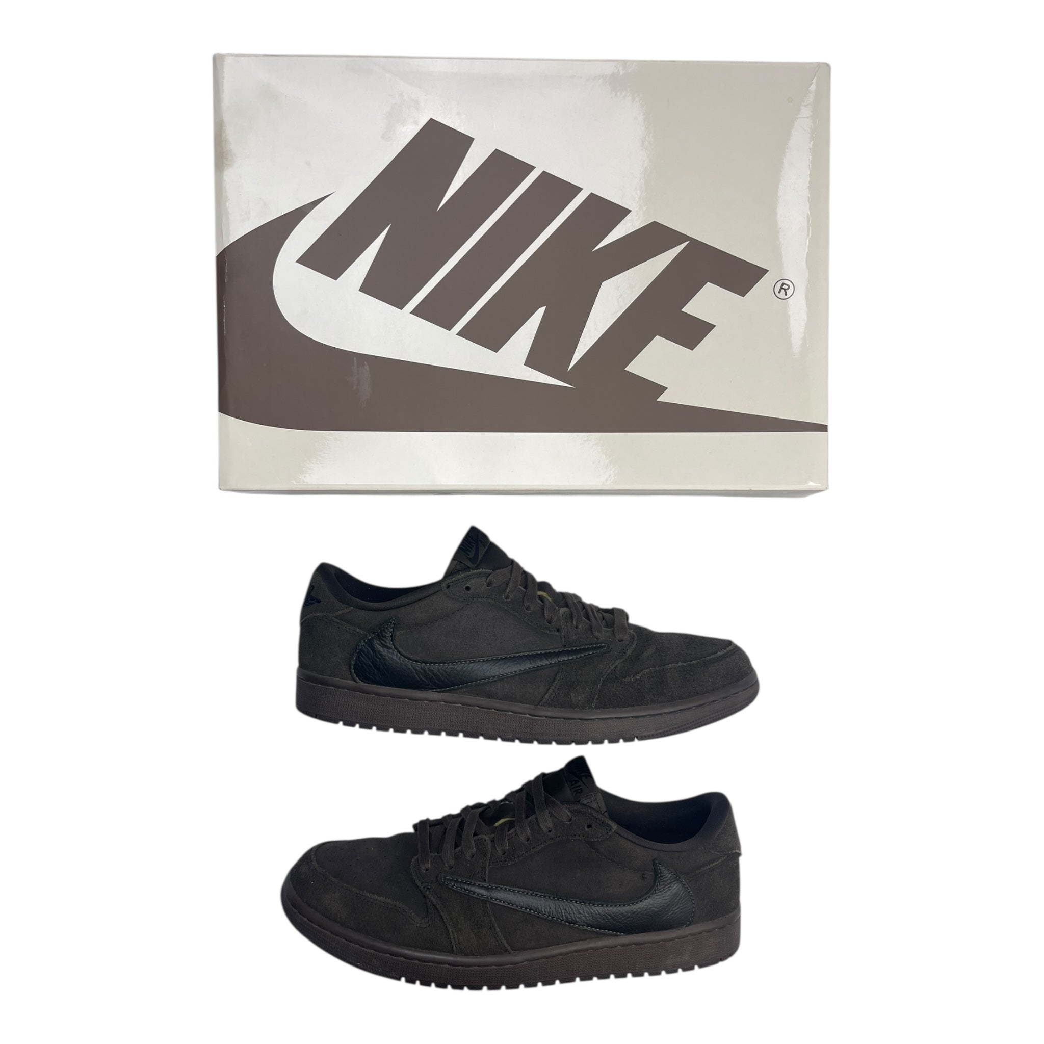 Travis Scott Jordan 1 Low OG SP Velvet Brown (Used)