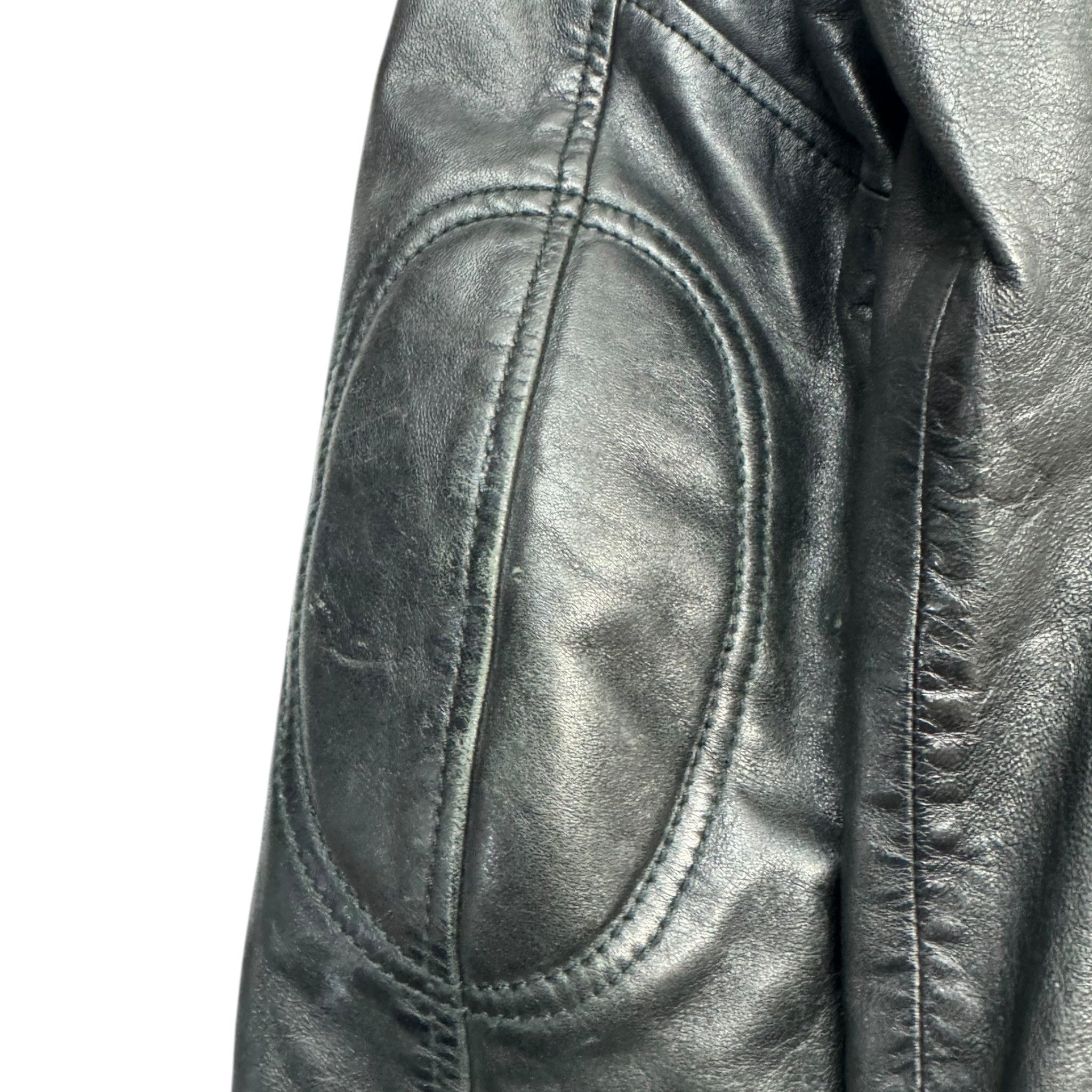 BLK DNM Moto Leather Jacket