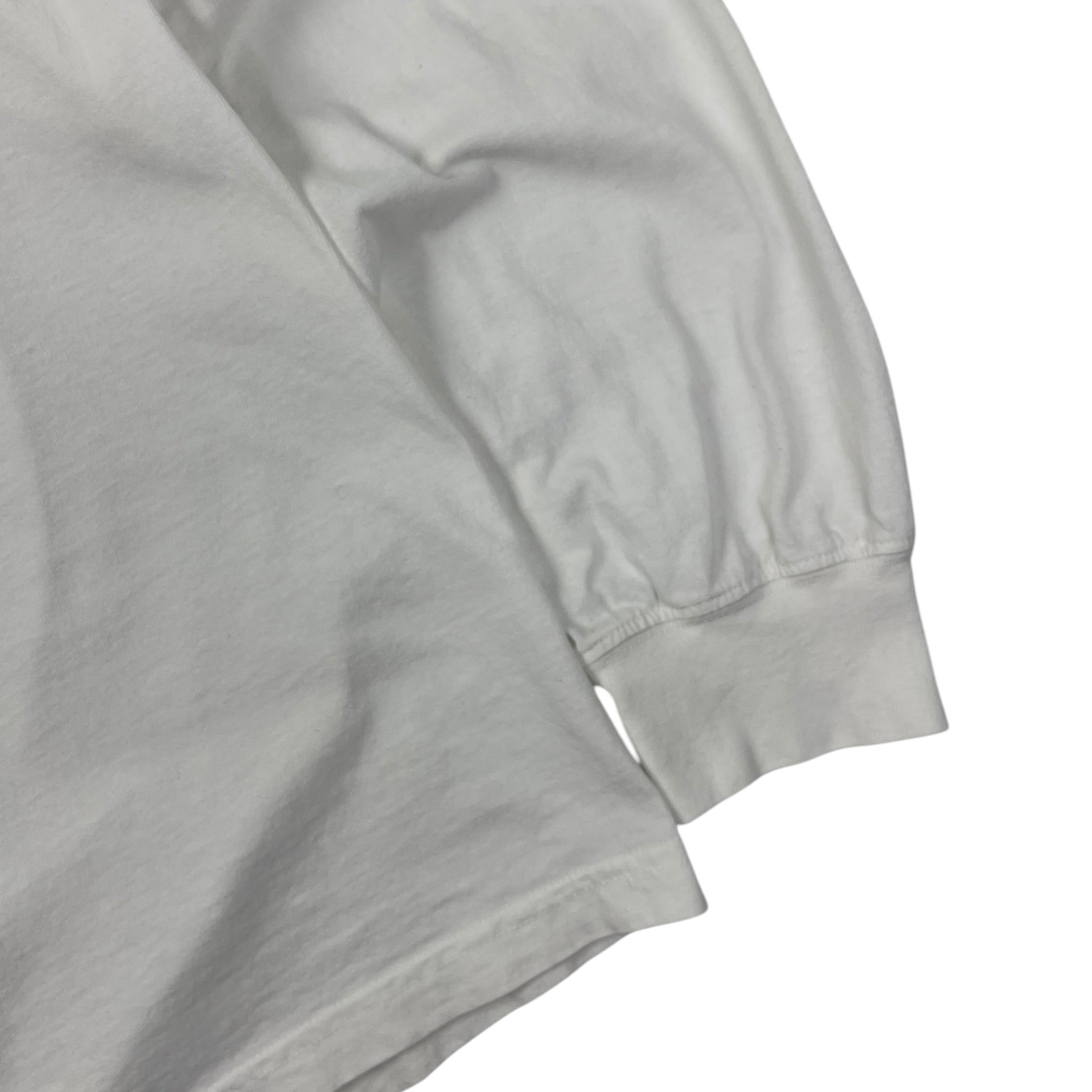 Stussy Basic Long Sleeve T-Shirt White