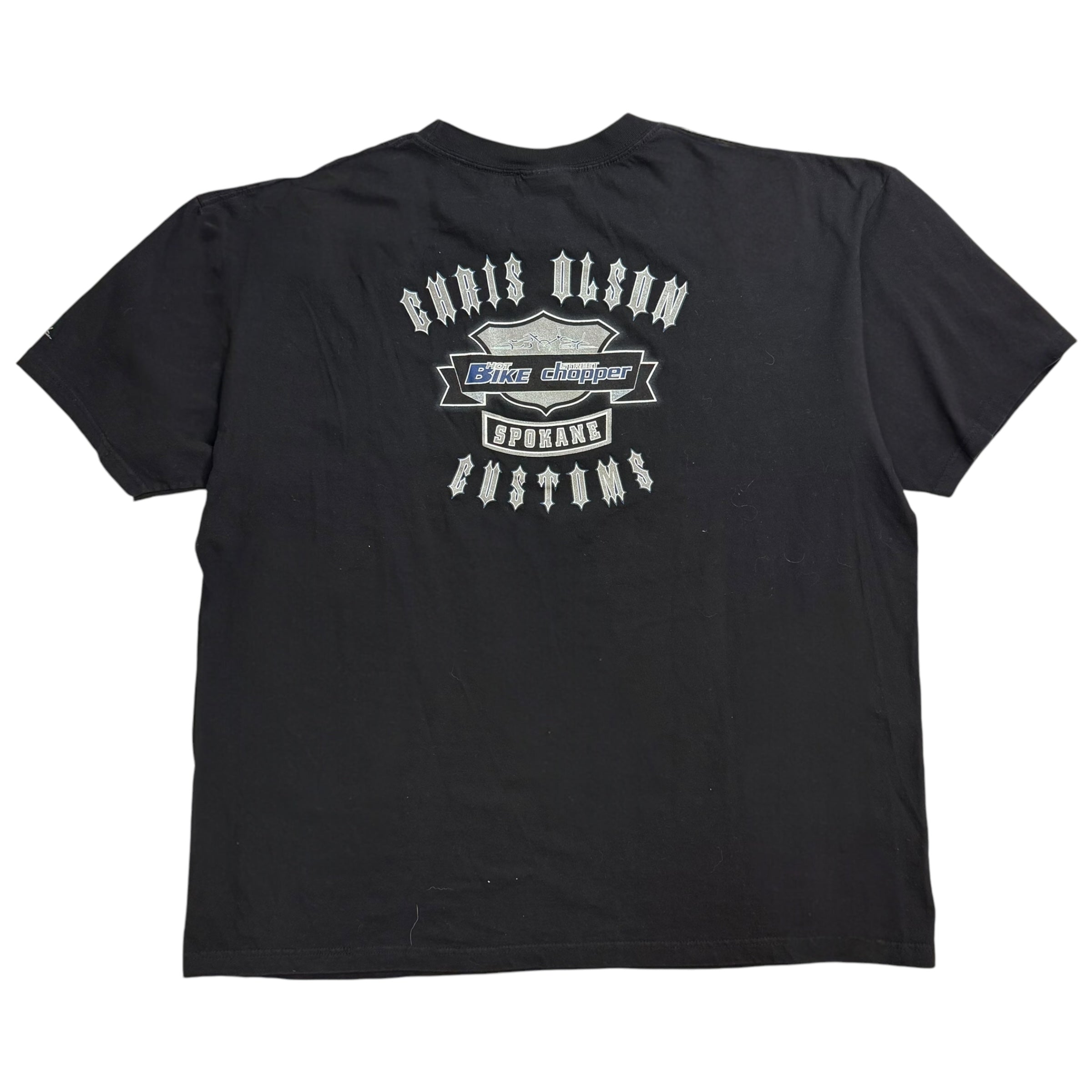 Vintage ‘Shut Up And Ride’ Tee Black