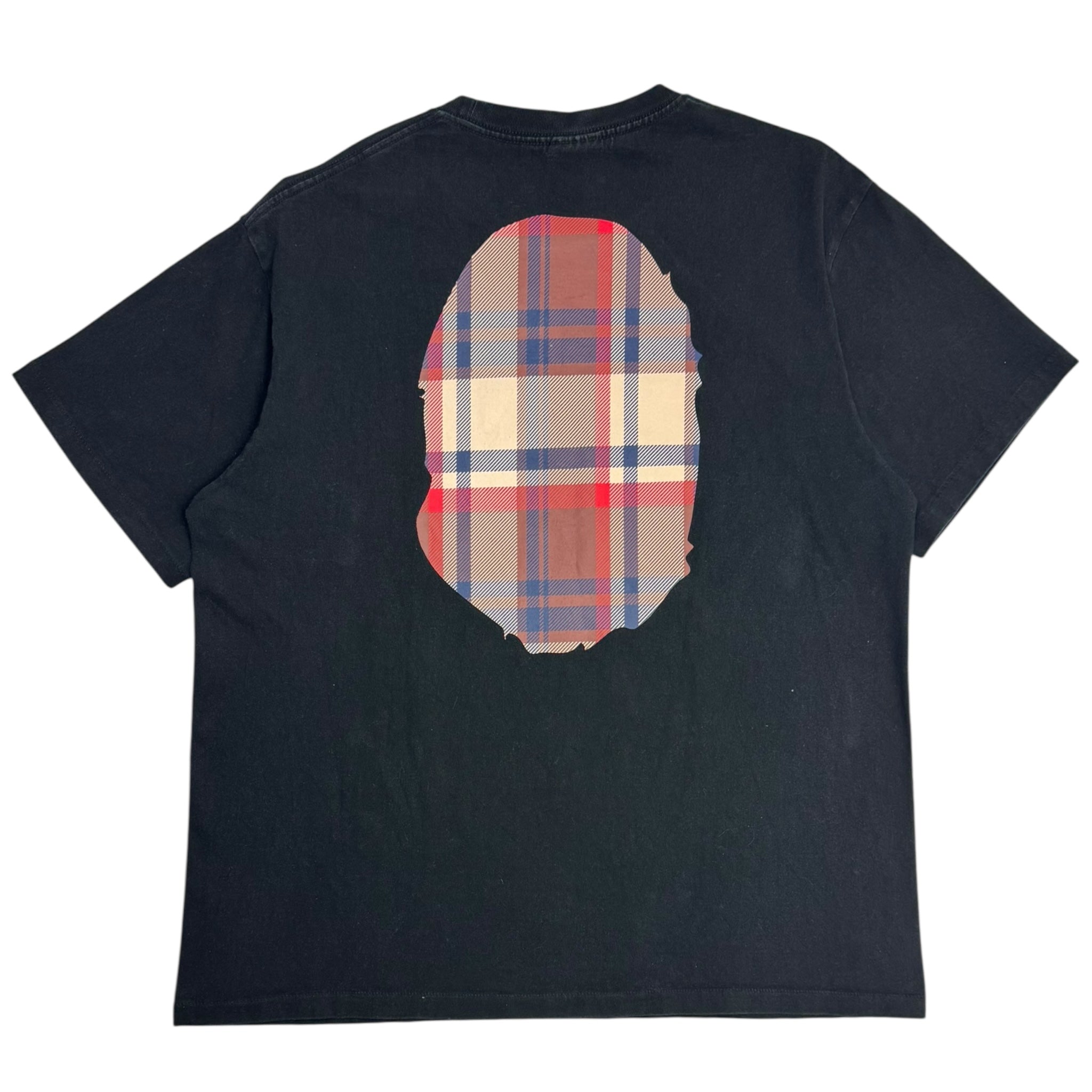 BAPE Check Big Ape Head T-Shirt