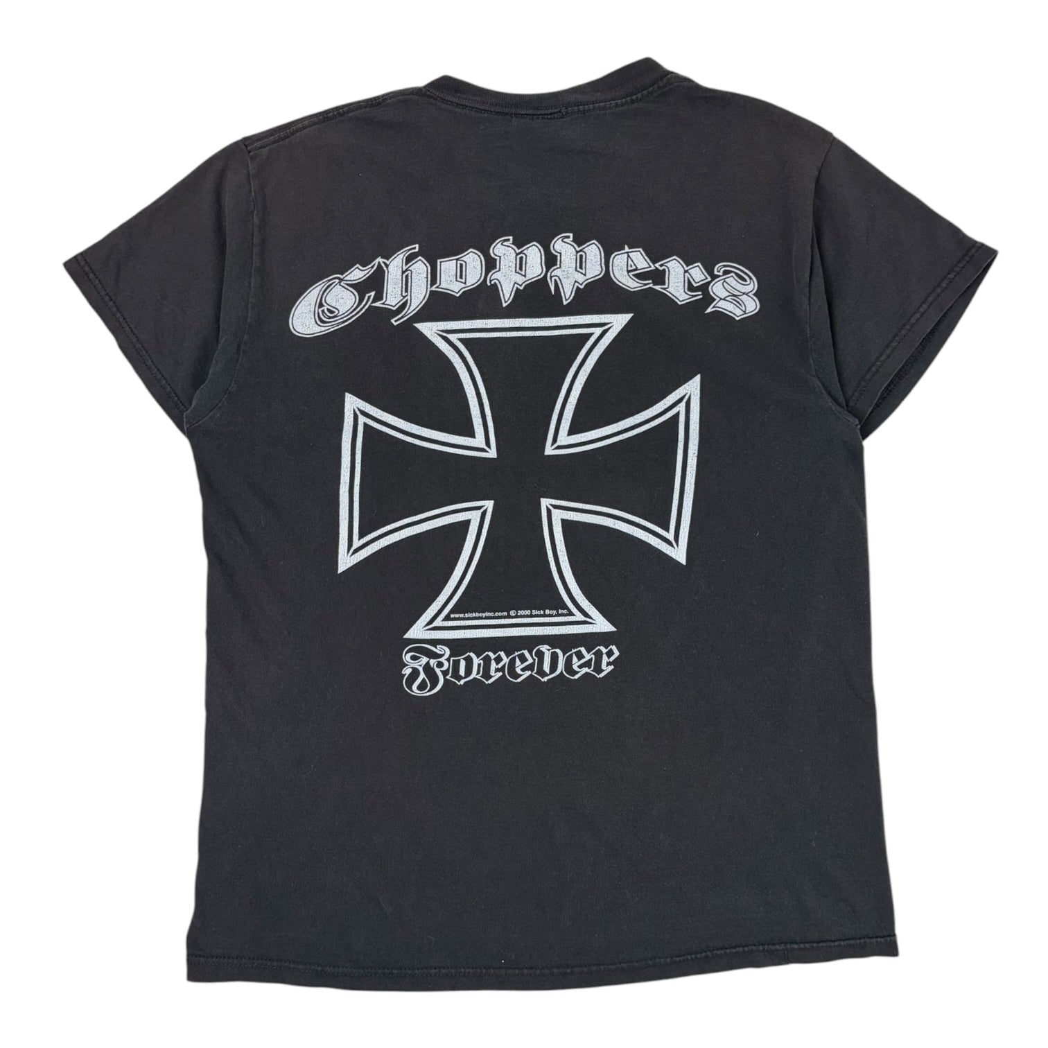 Vintage 2000s Choppers Forever T-Shirt Black