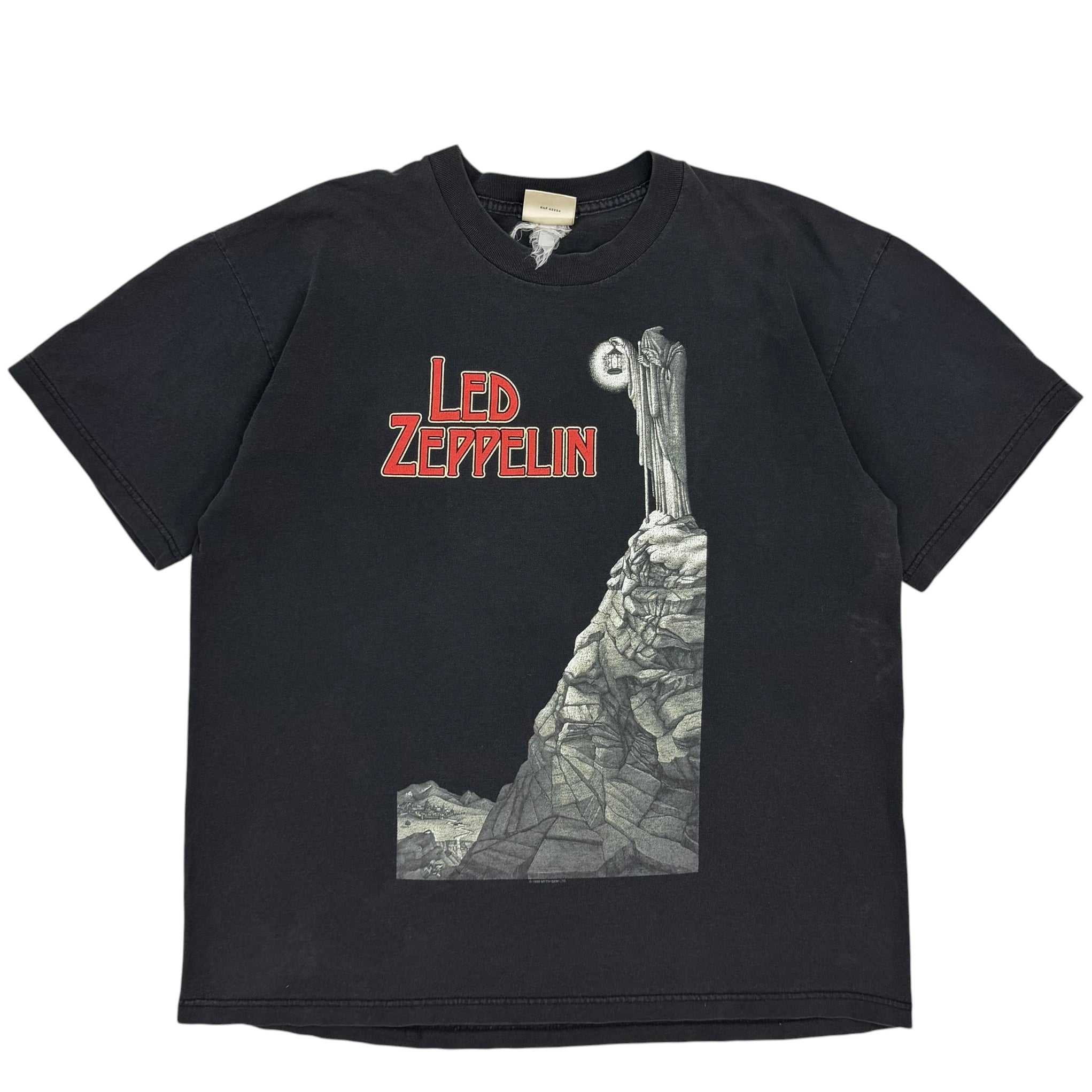 1999 Led Zeppelin The Hermit Tee Black