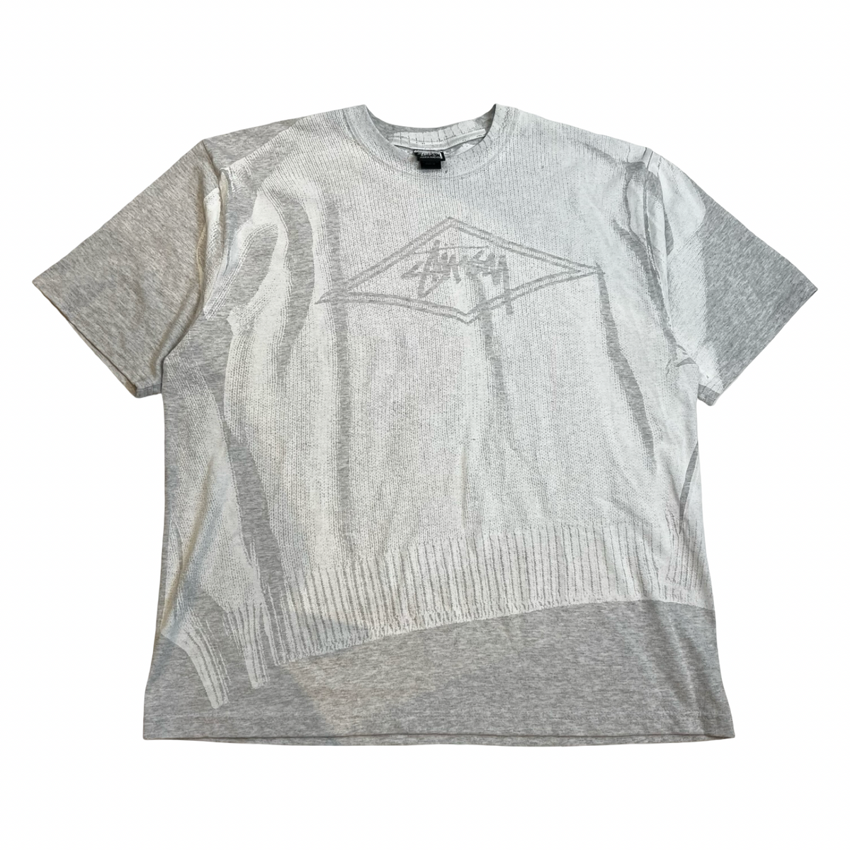 Stüssy Sweater T-Shirt Ash Heather