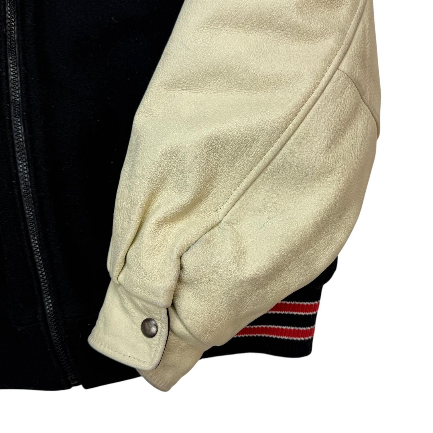 Vintage Canada Letterman Jacket Black/Cream