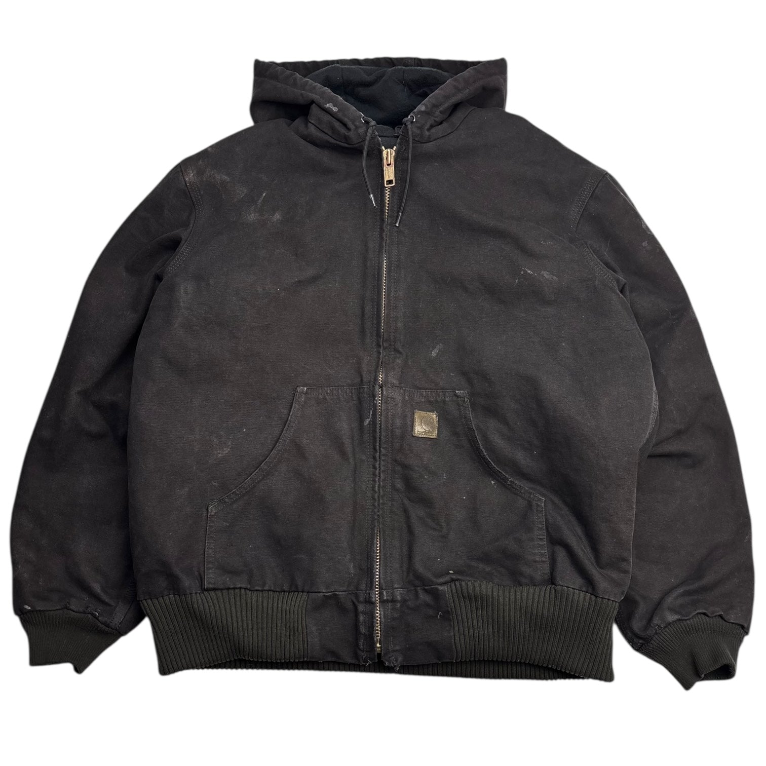 Vintage Carhartt Quilted Active Jacket Dark Purple