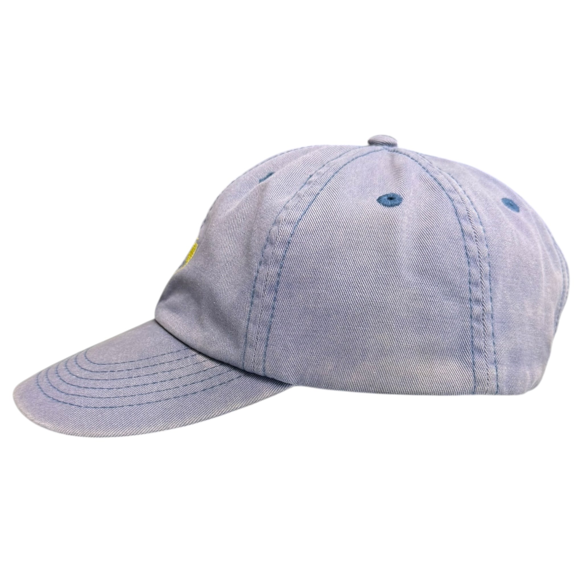 Stussy Spellout Dad Hat Faded Blue