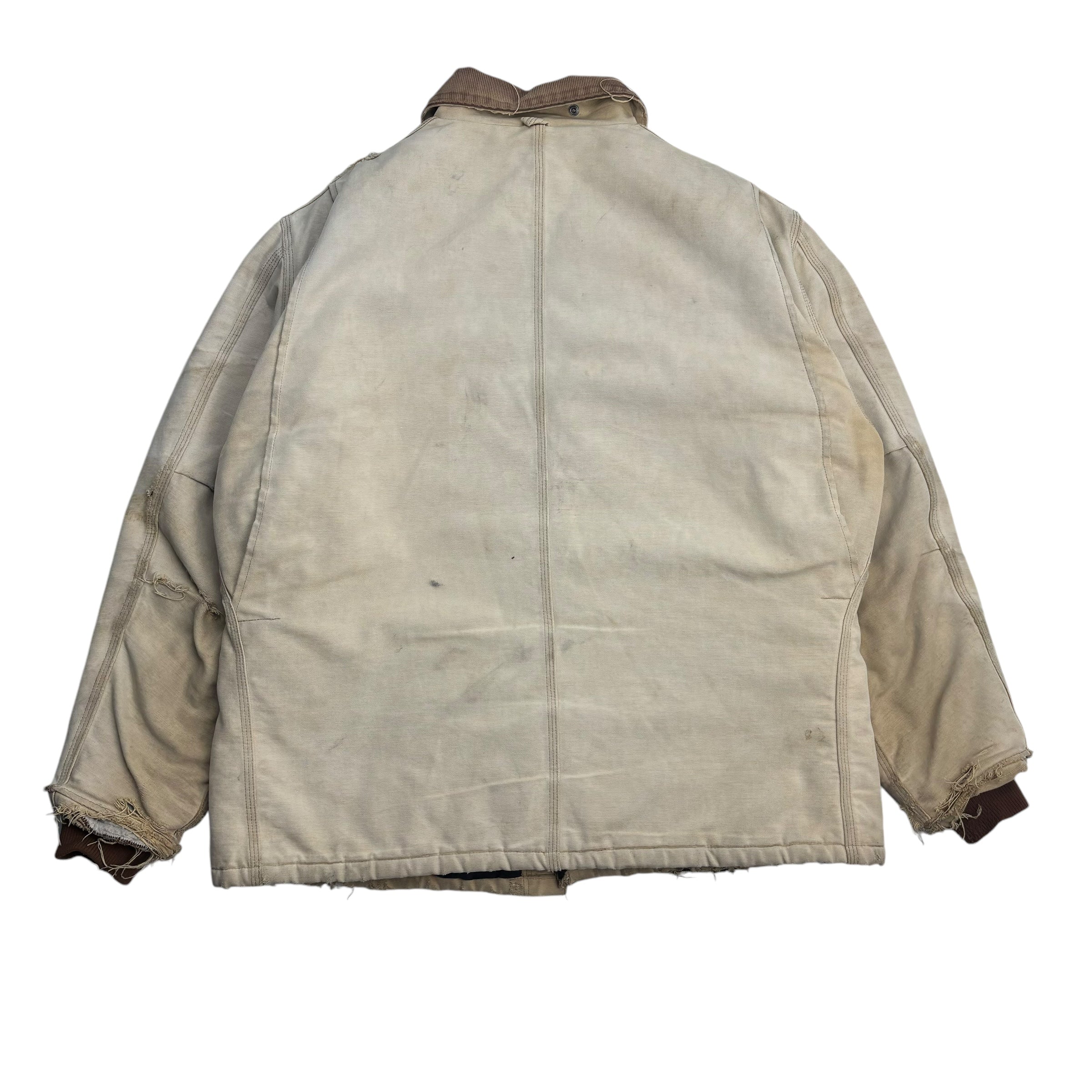 Vintage Carhartt Chore Jacket Washed Tan