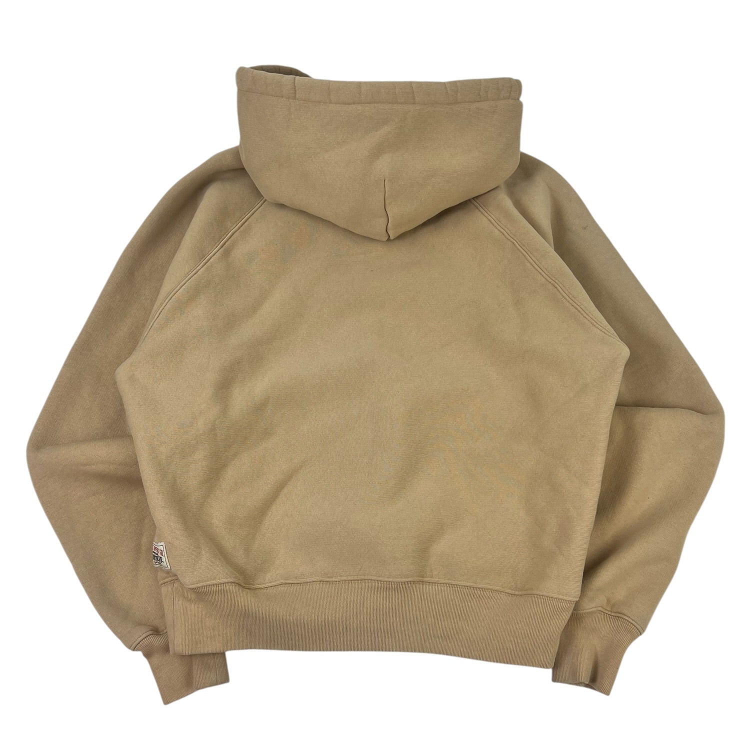 Stüssy Relaxed Zip Hoodie Sweatshirt Tan