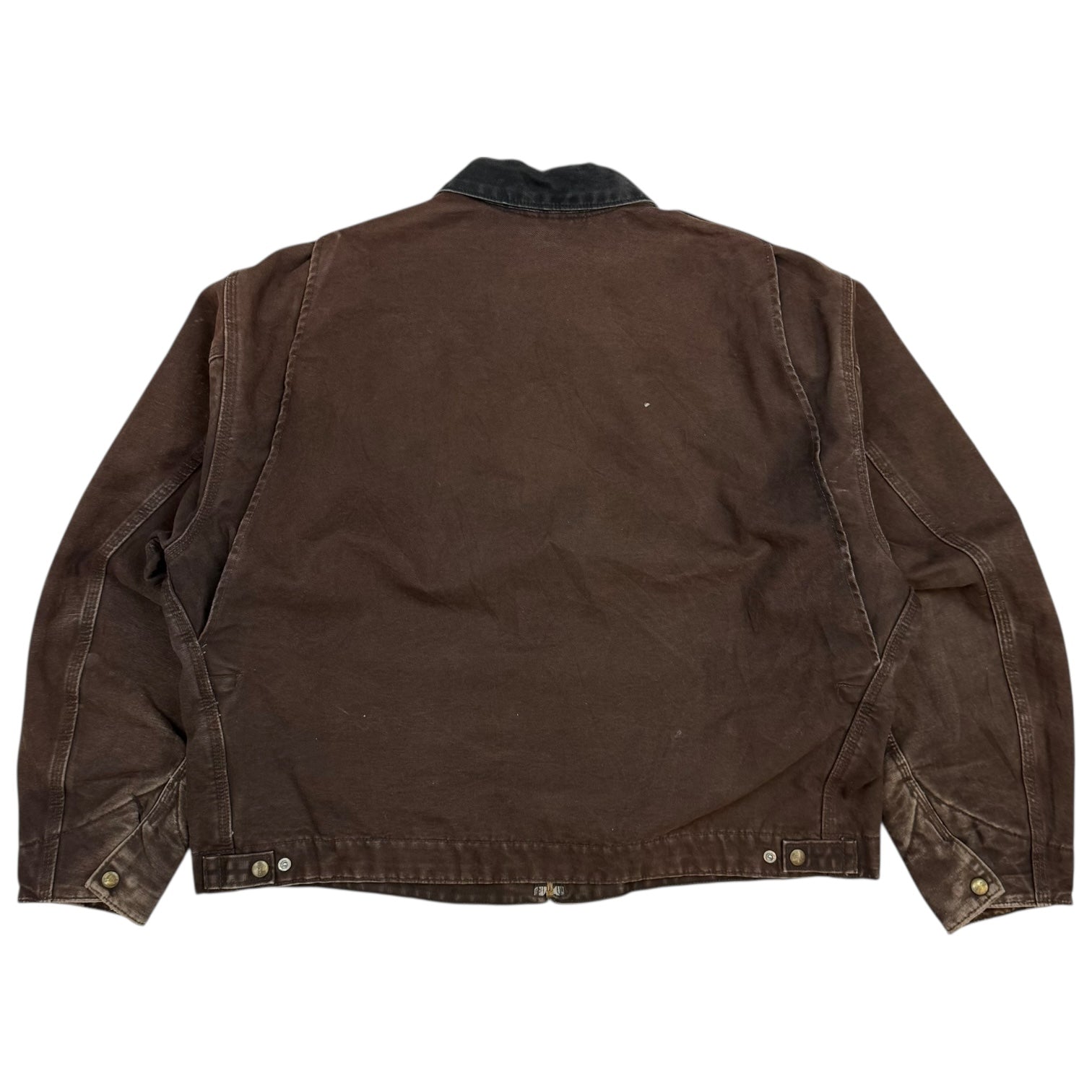 Vintage Carhartt Detroit Blanket Lined Jacket Brown