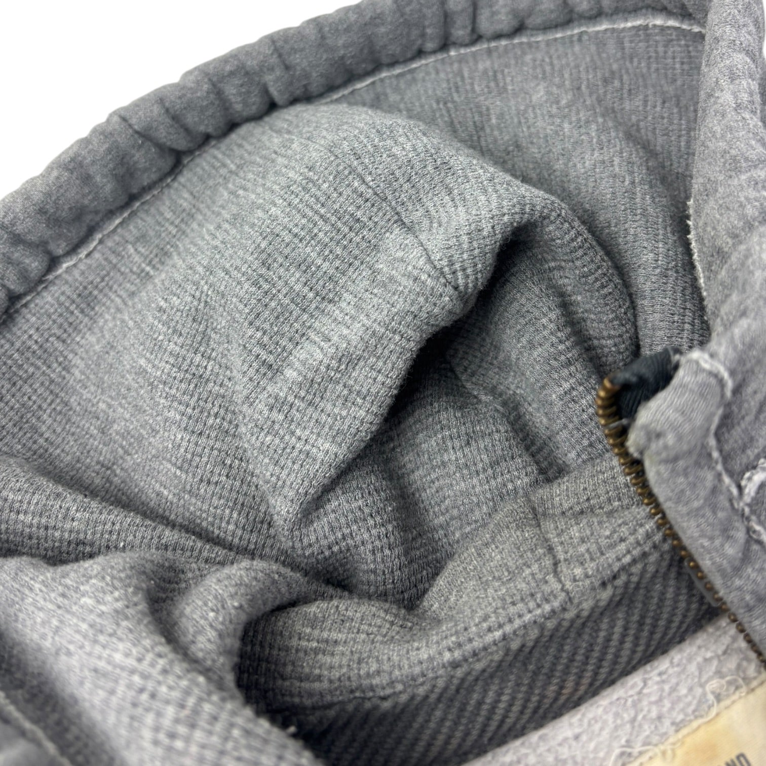Y2K Aeropostale NY Empire League Full-Zip Hoodie Grey