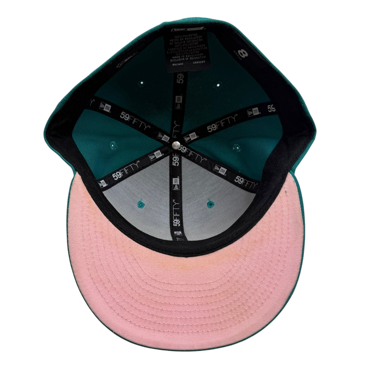 Born X Raised x Los Angeles Dodgers New Era 59FIFTY Fitted Hat Teal