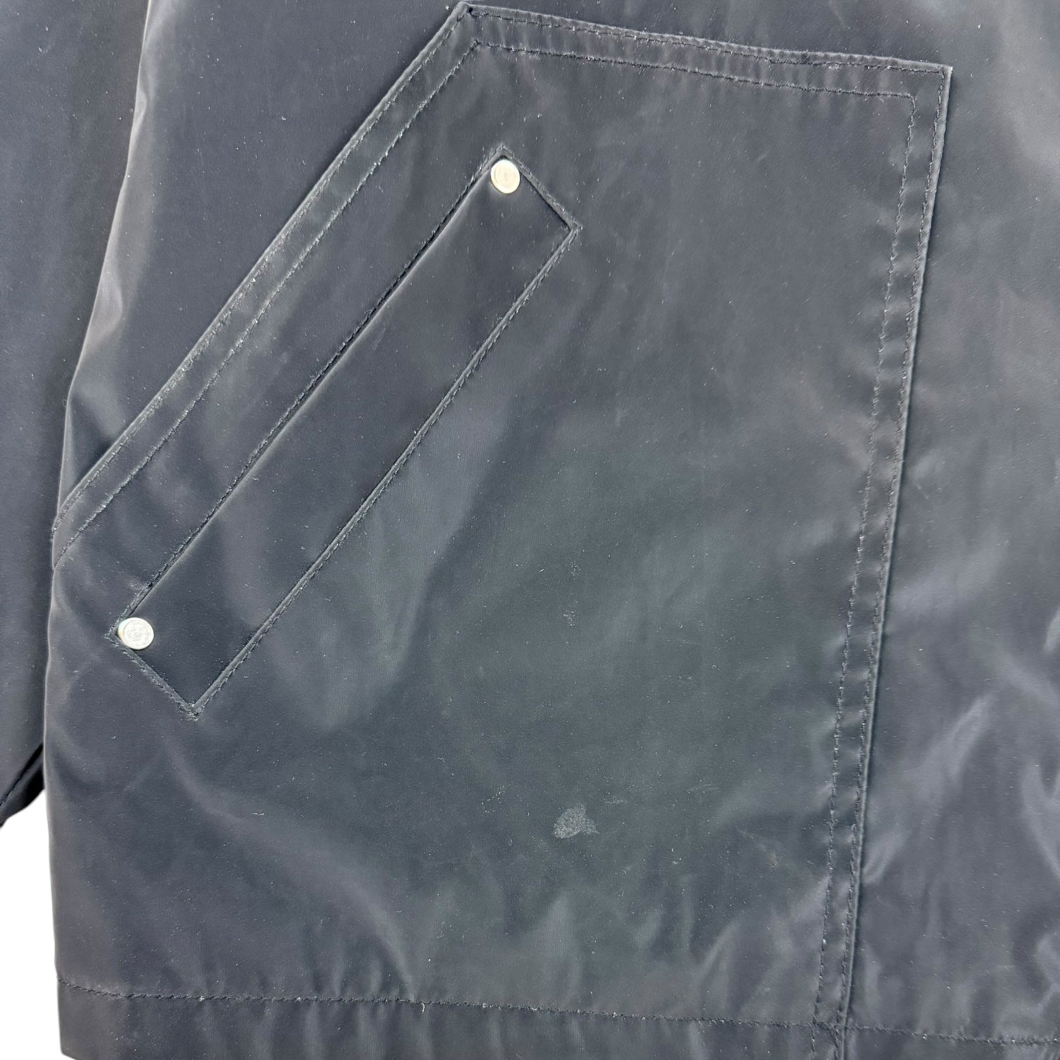 Vintage Brody Polyvinyl-chloride Jacket Black