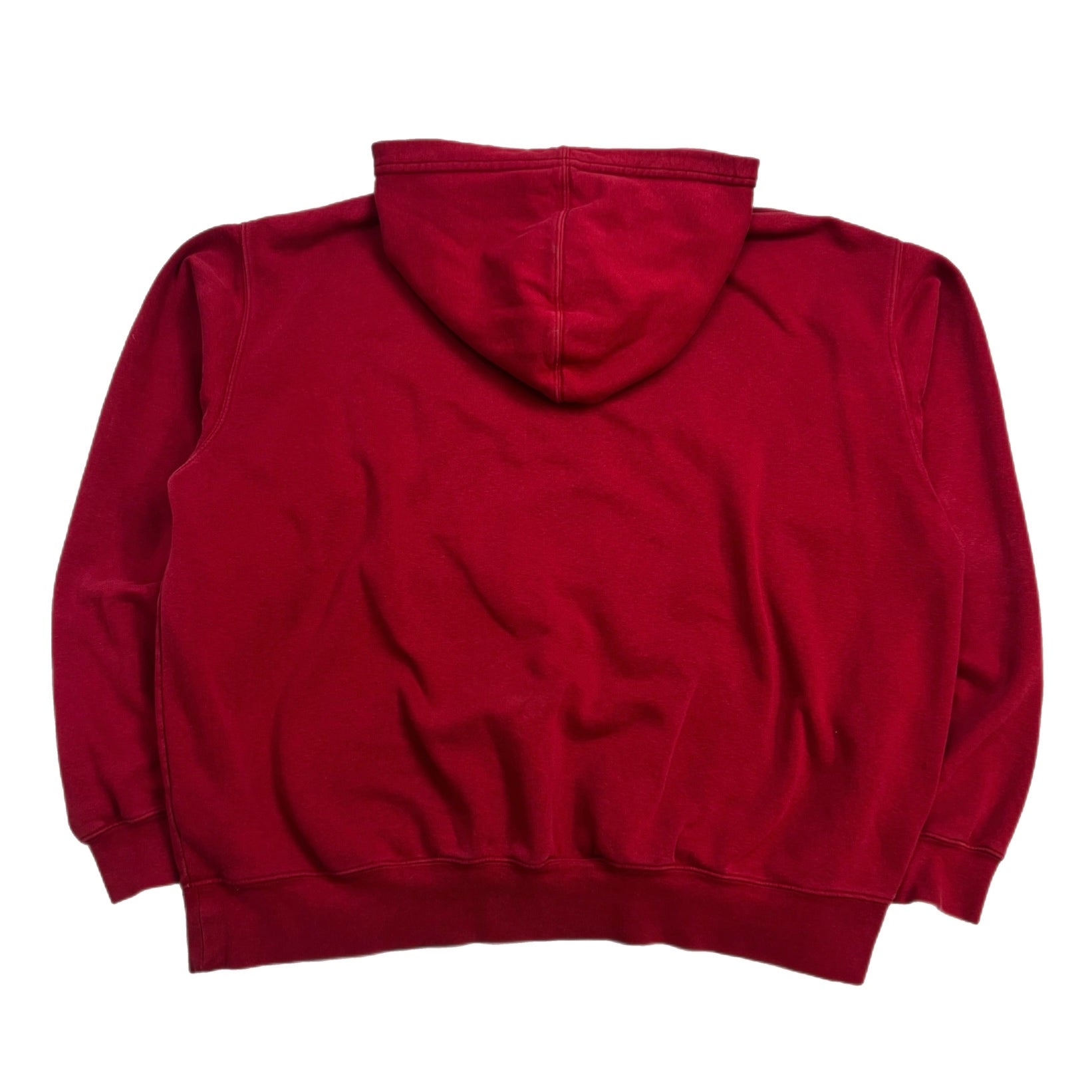 Vintage Nike Indiana Centre Swoosh Hoodie Red