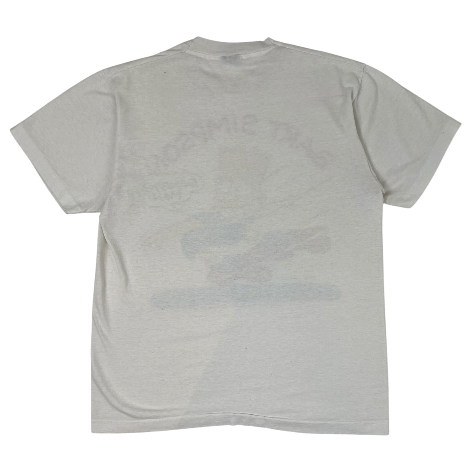 Vintage 1990 Bart Simpson “ Skateboard Champion of the Universe” T-Shirt White