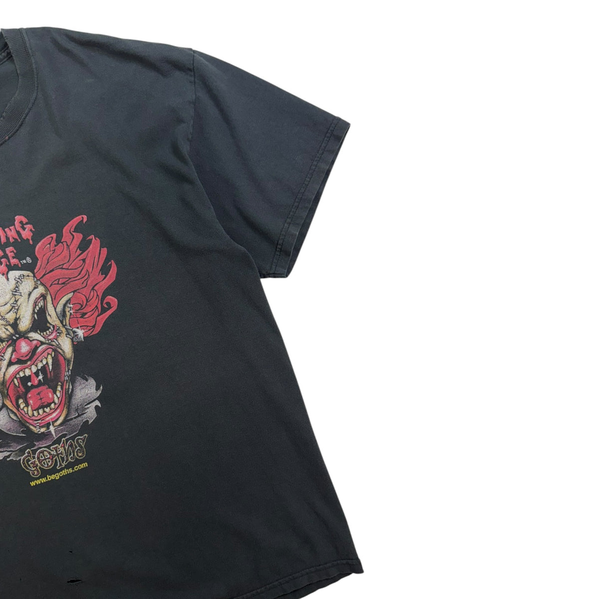 Vintage Bleeding Edge Goths T-Shirt Black