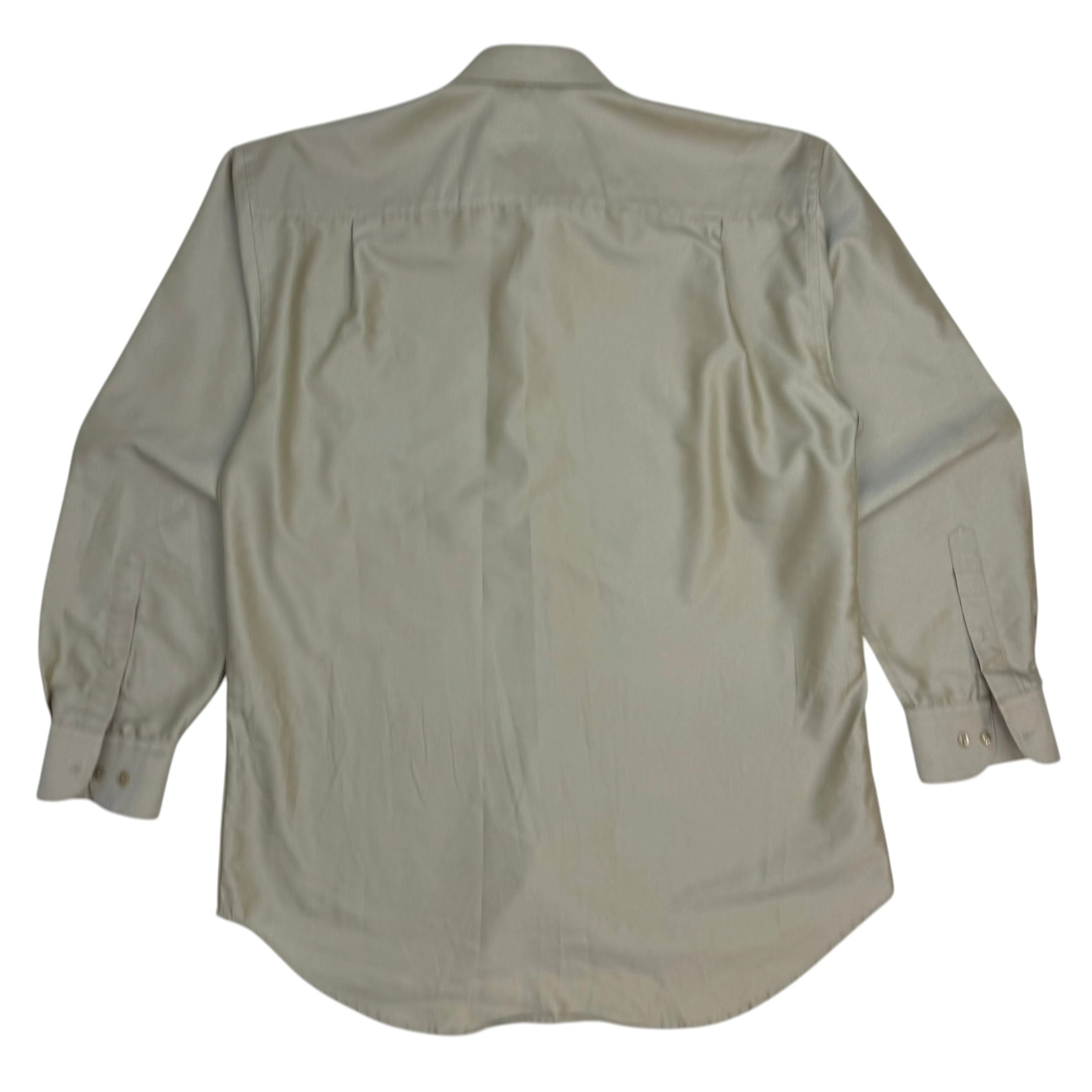 Vintage Christian Dior Button Up Shirt Tan